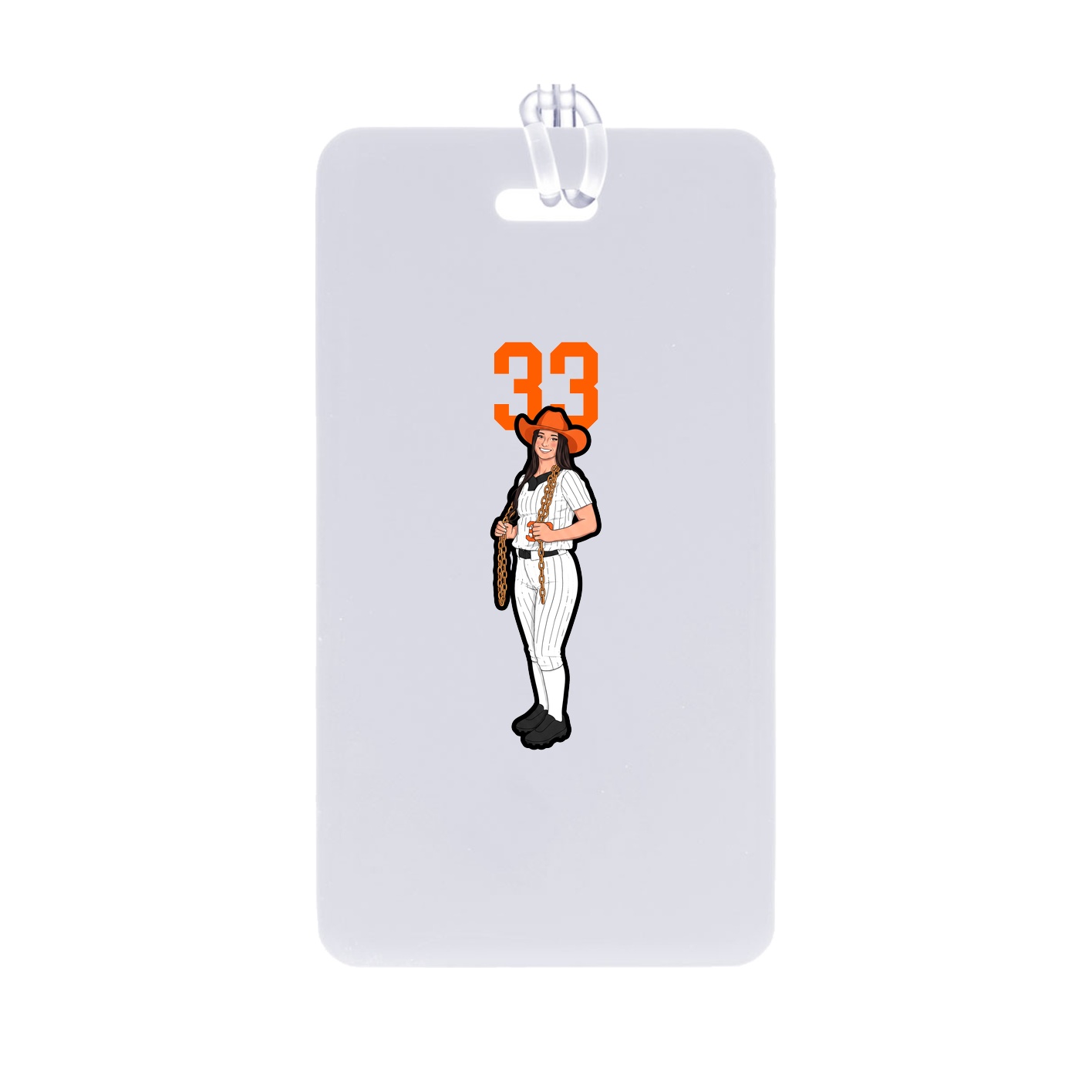 Bag Tag — Number Top in Classic