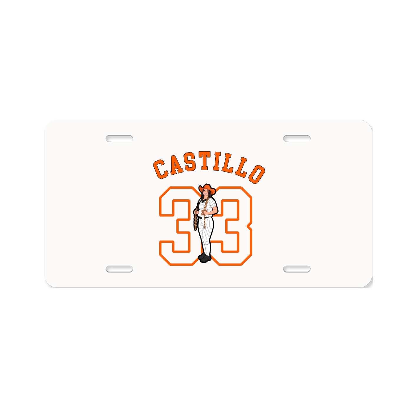 License Plate — Shirsey Arch in Classic
