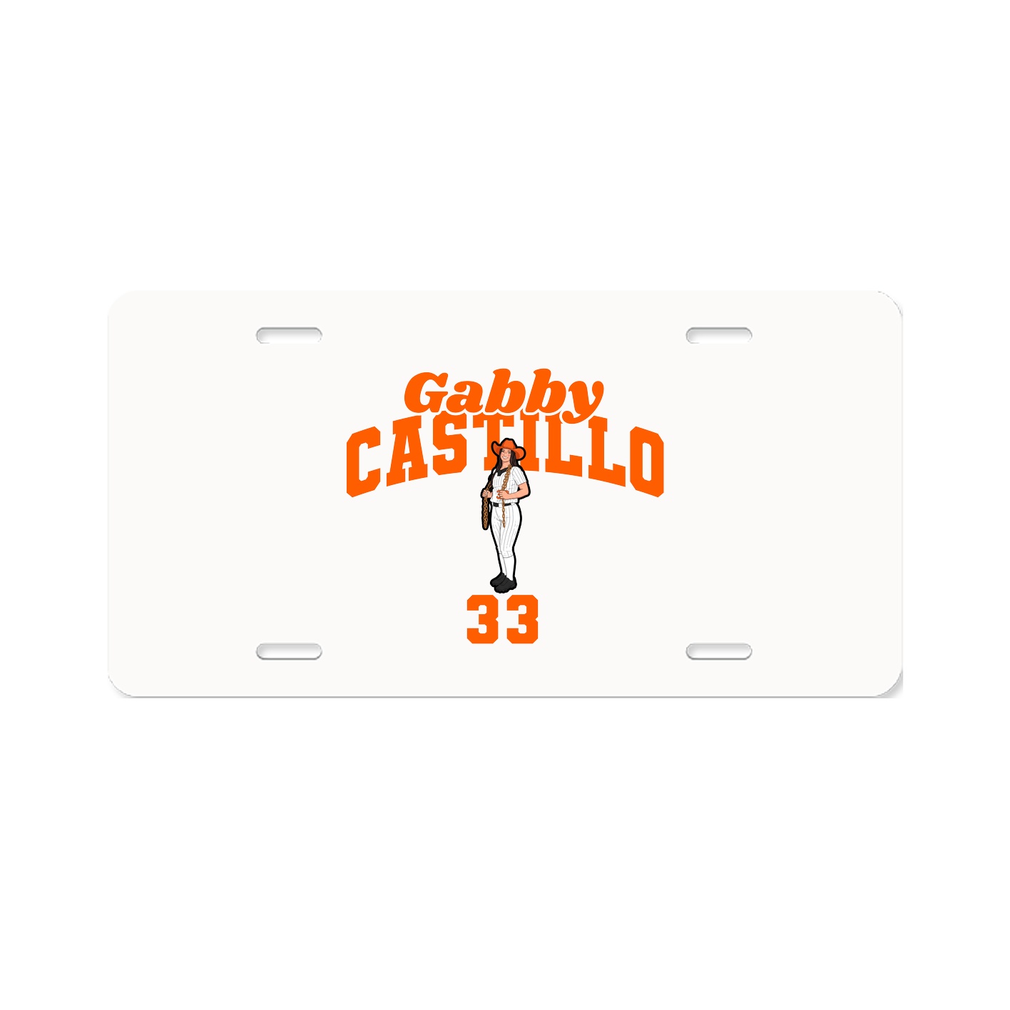 License Plate — Signature Arch in Classic