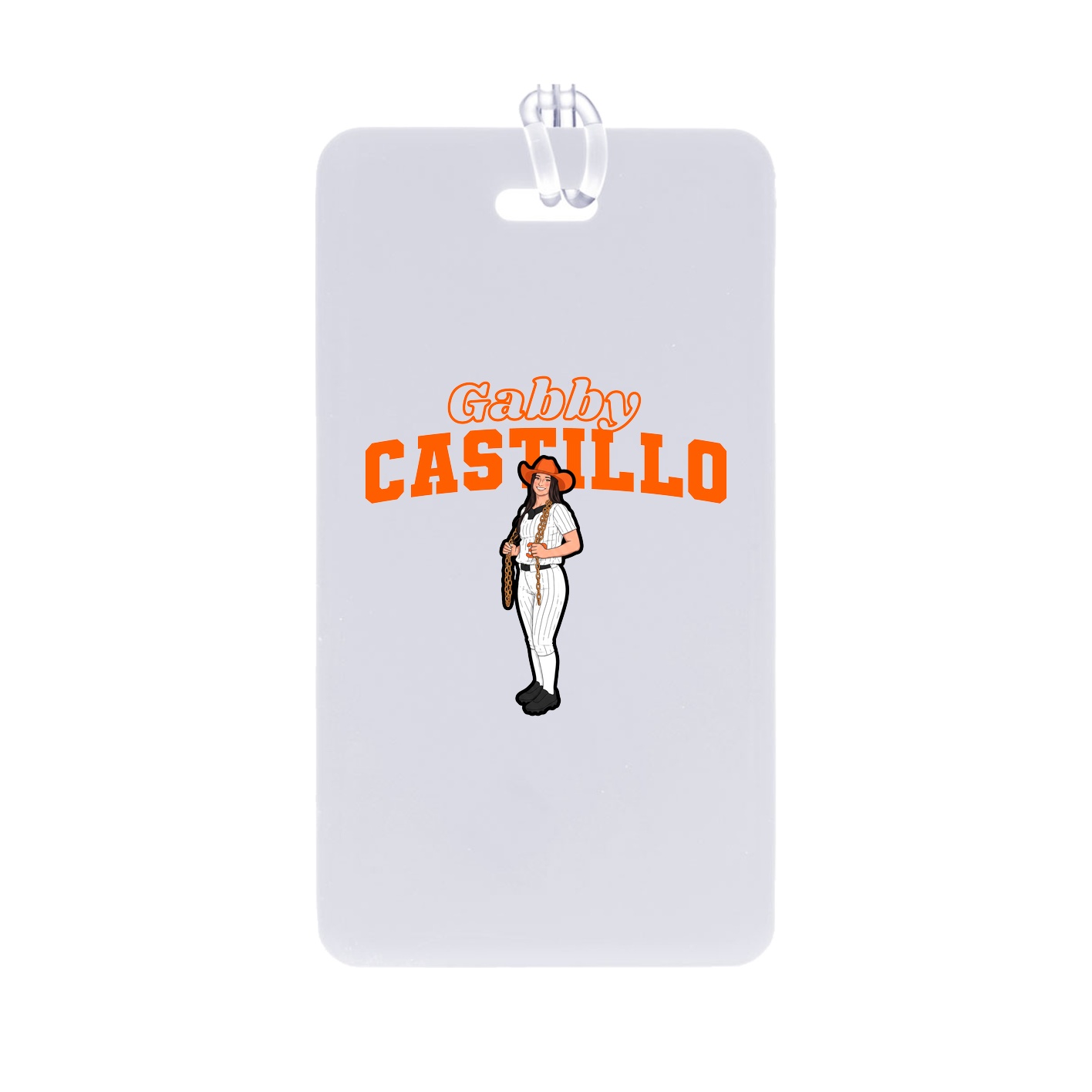 Bag Tag — Name Arch in Classic