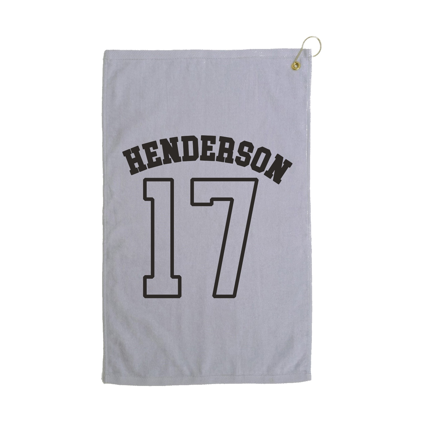 Golf Towel — Shirsey Arch in Grey