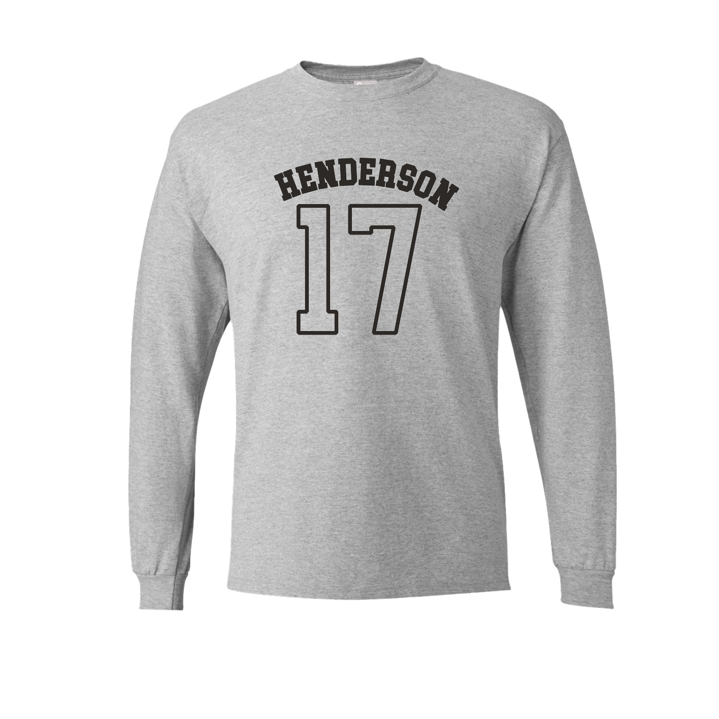 Long Sleeve Tee — Shirsey Arch in Grey