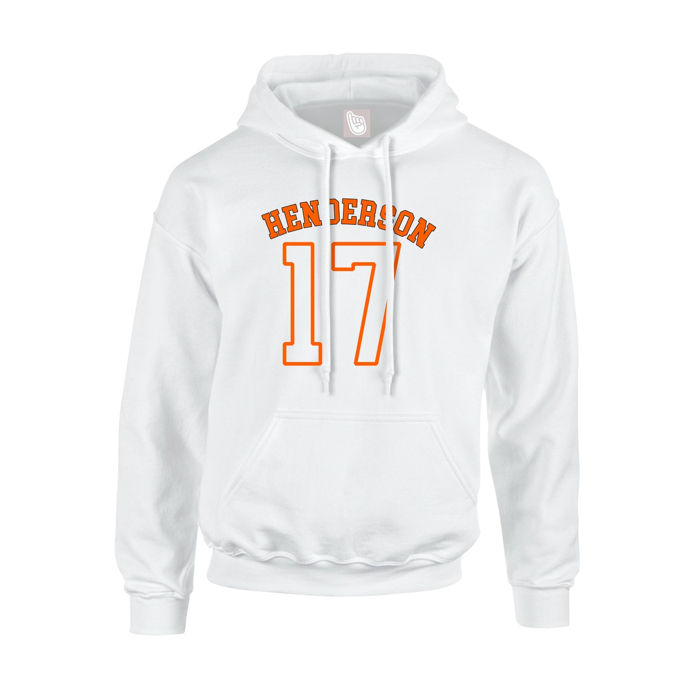 Hoodie — Shirsey Arch in White