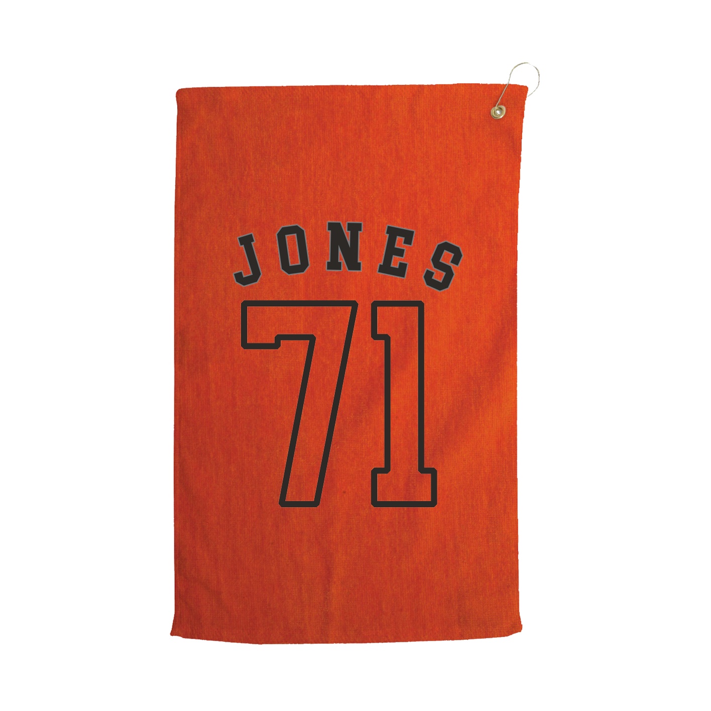 Golf Towel — Shirsey Arch in Orange