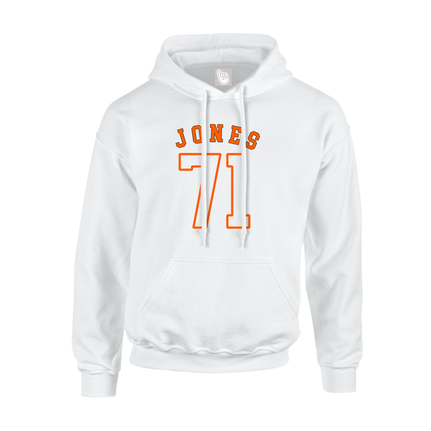 Hoodie — Shirsey Arch in White