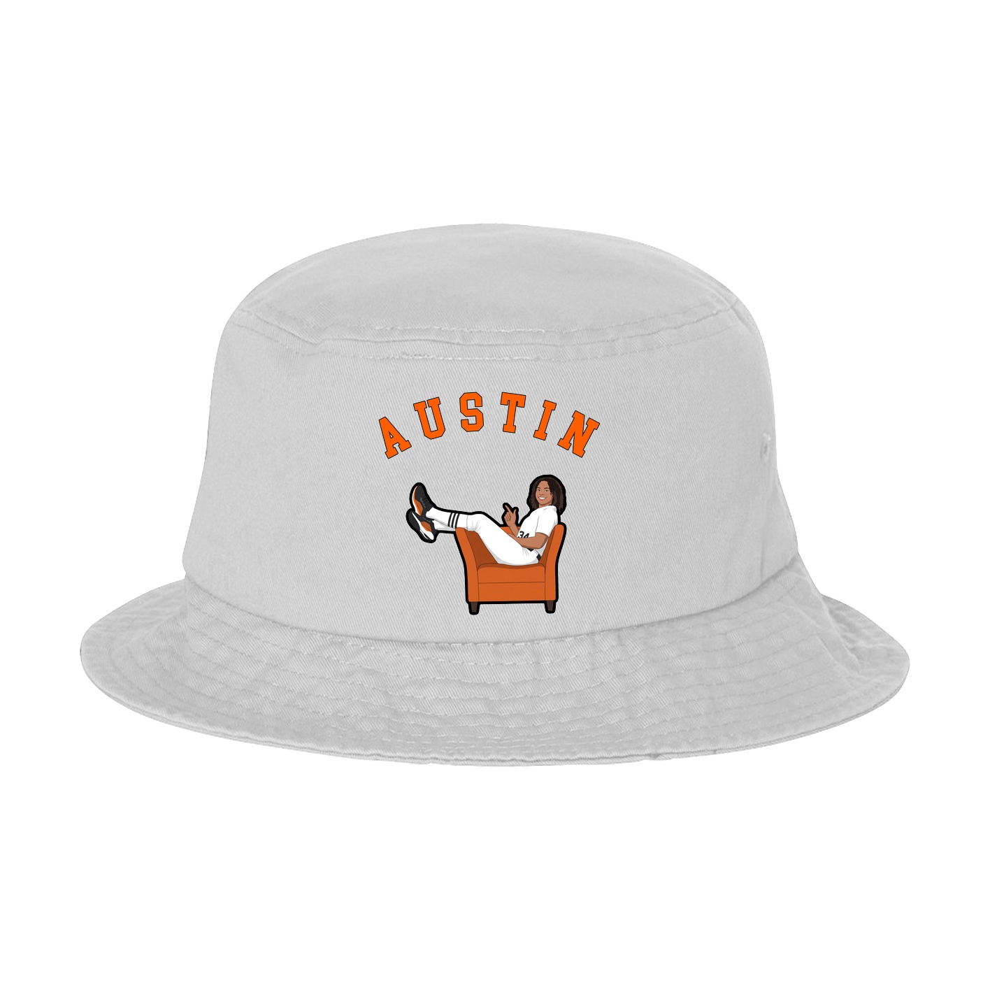 Bucket Cap — Shirsey Arch in White