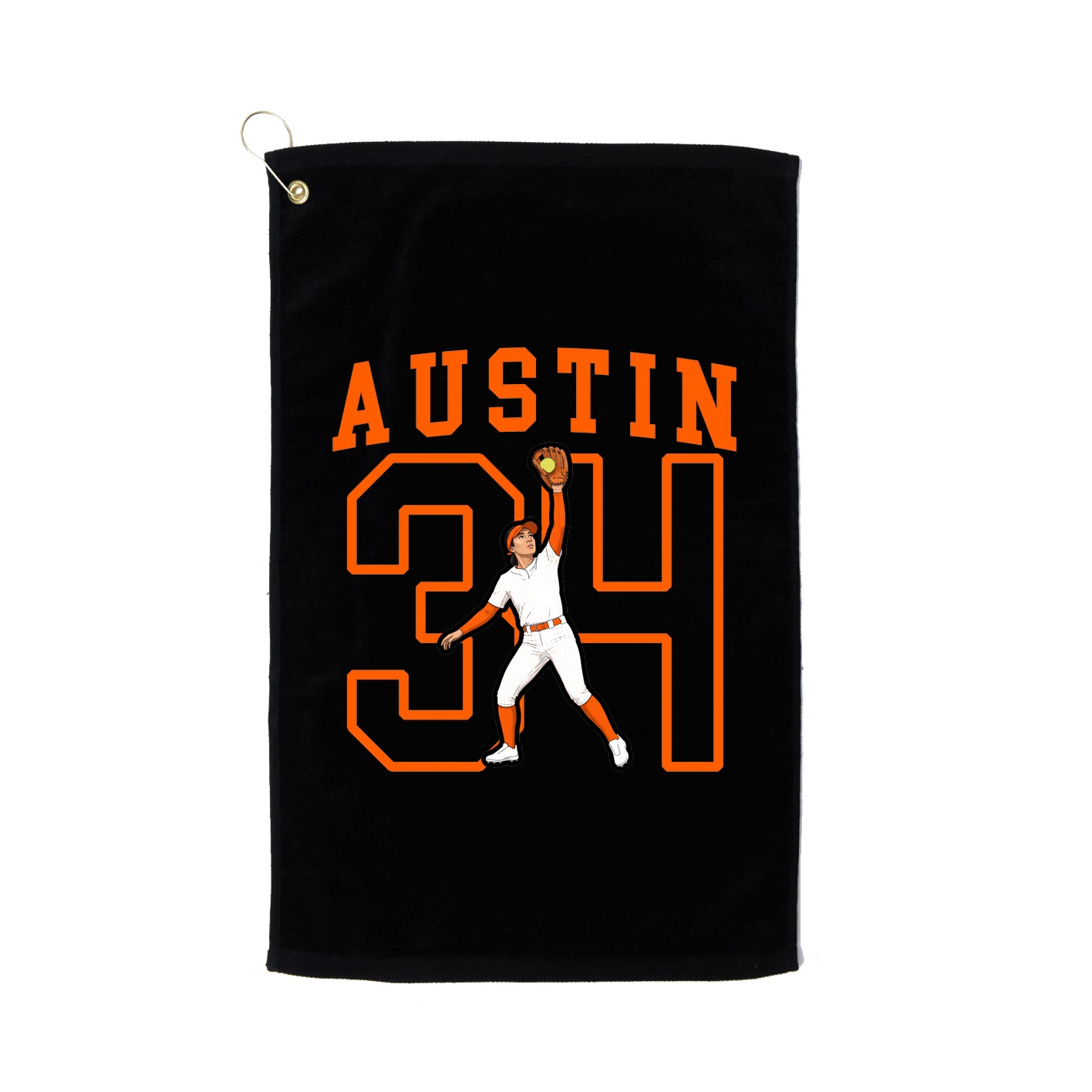 Golf Towel — Shirsey in Black