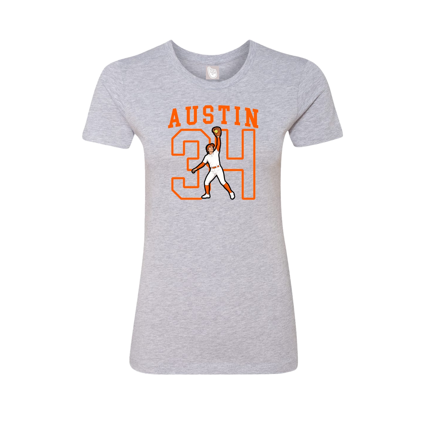 Fitted Women's Tee — Shirsey in Grey
