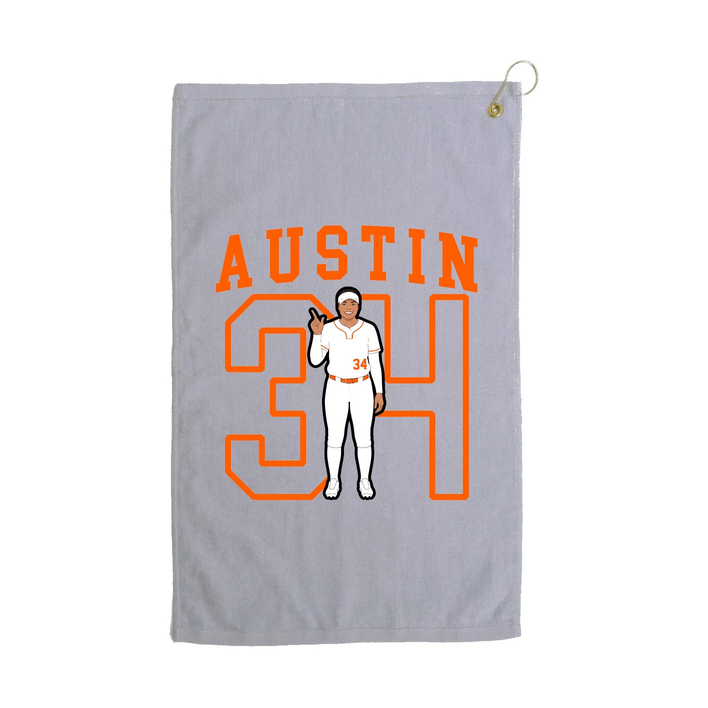 Golf Towel — Shirsey in Grey