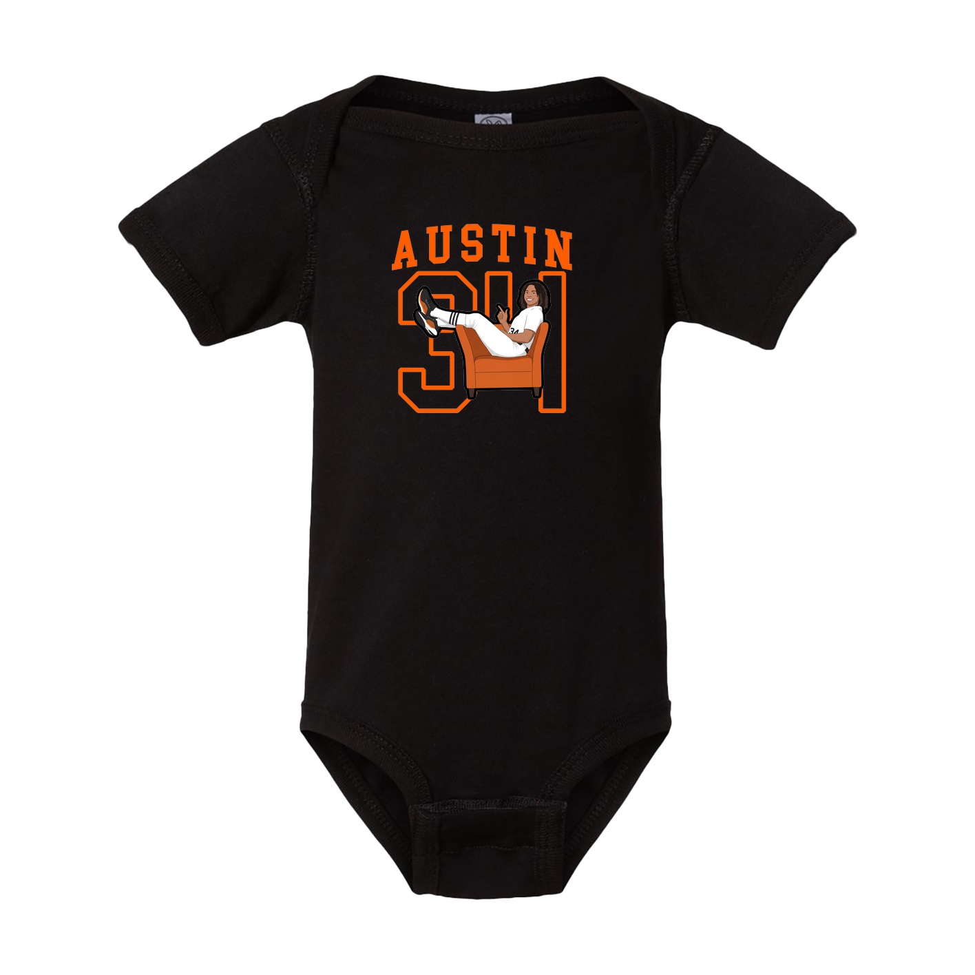 Baby Onesie — Shirsey in Black