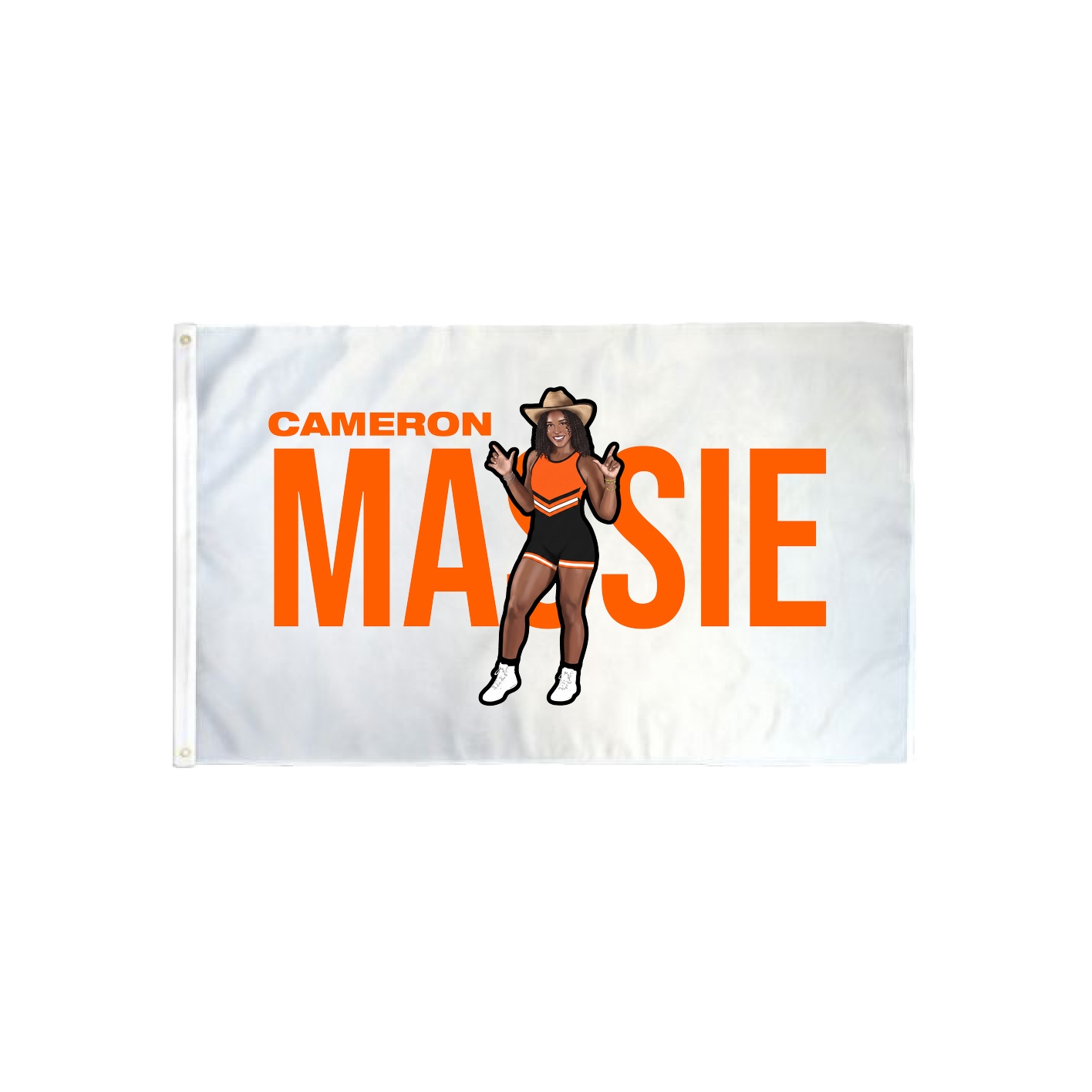 3x5 Flag — Player Name in Classic