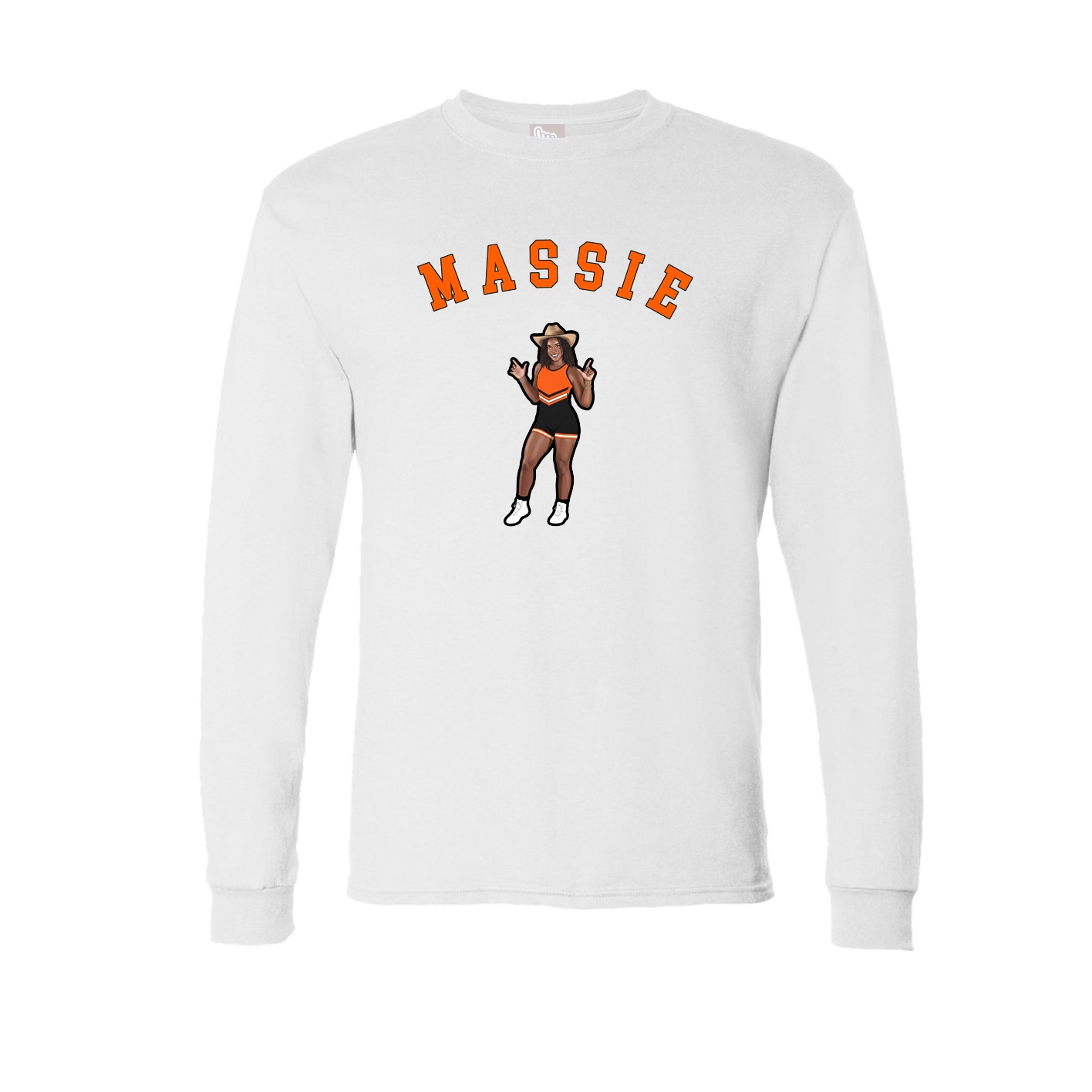 Long Sleeve Tee — Shirsey Arch in White
