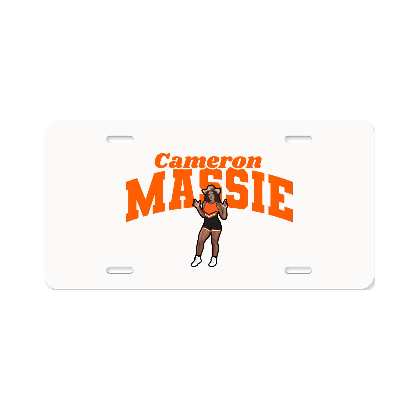 License Plate — Signature Arch in Classic