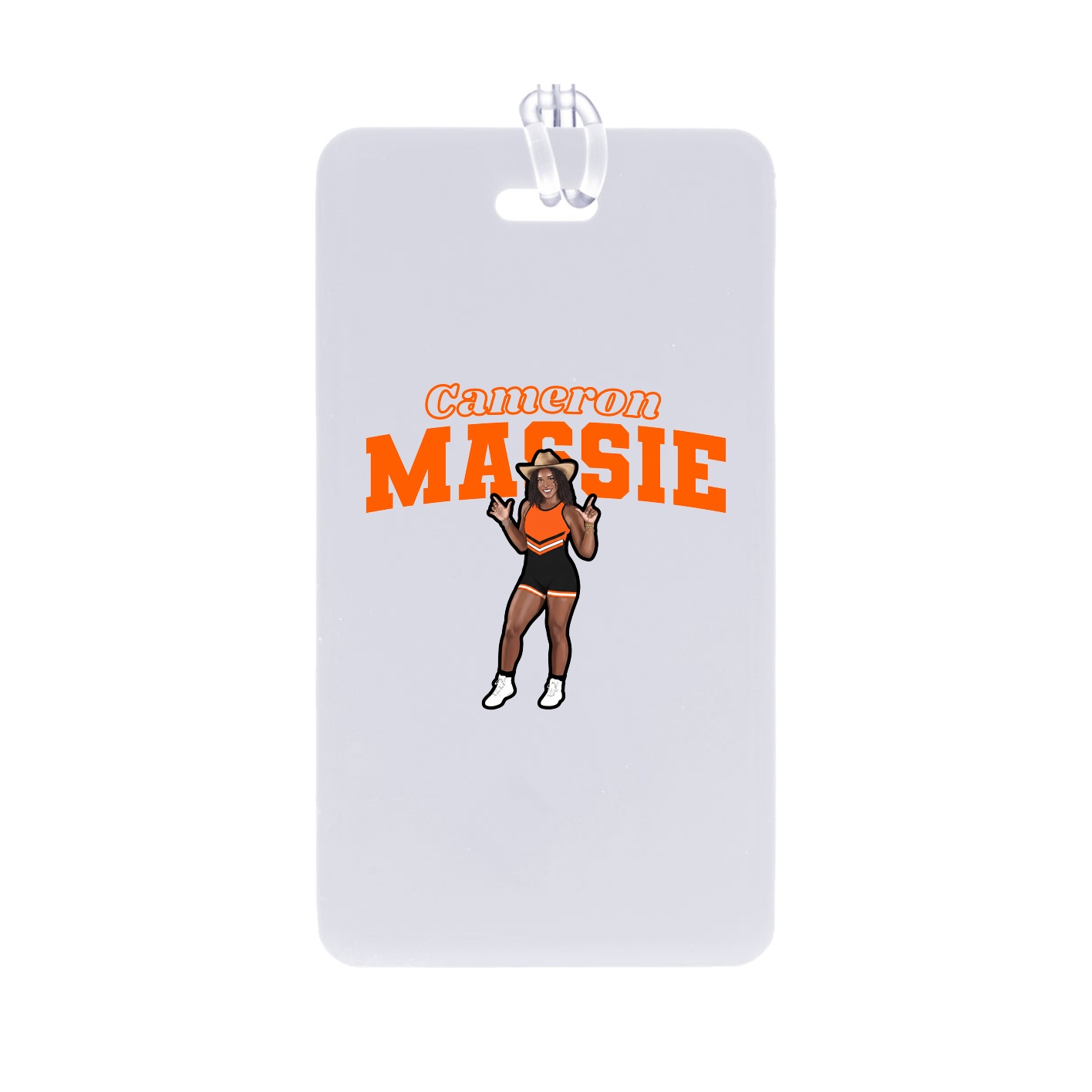 Bag Tag — Name Arch in Classic