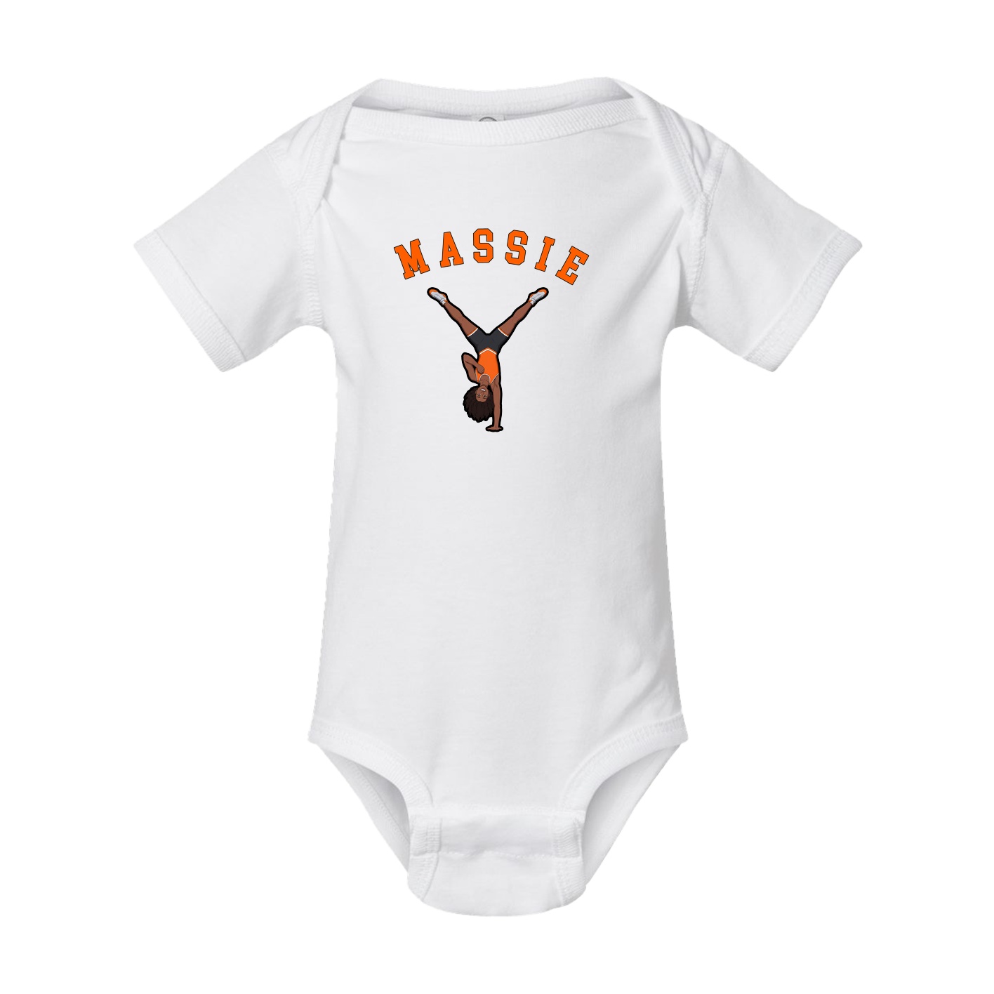 Baby Onesie — Shirsey Arch in White