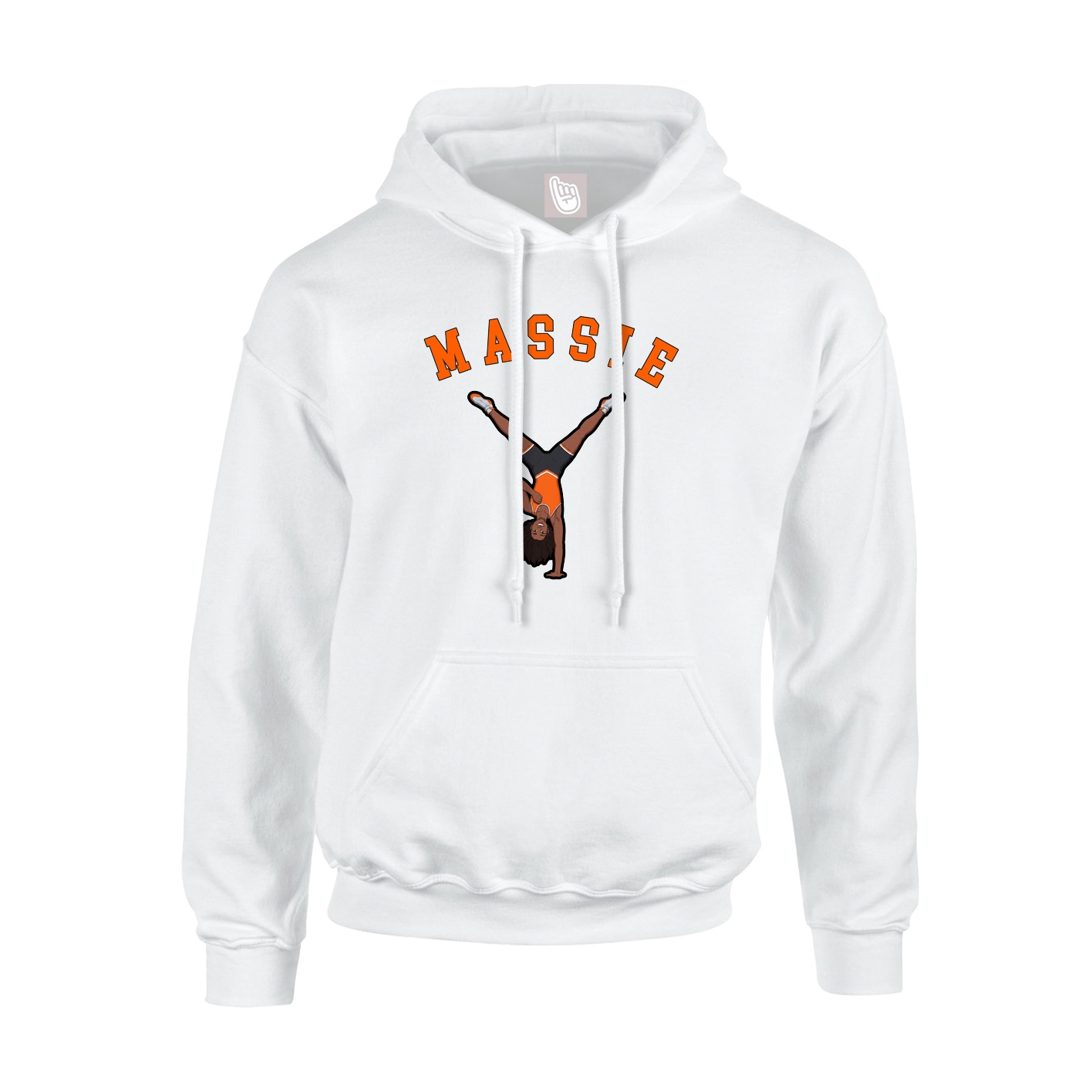Hoodie — Shirsey Arch in White