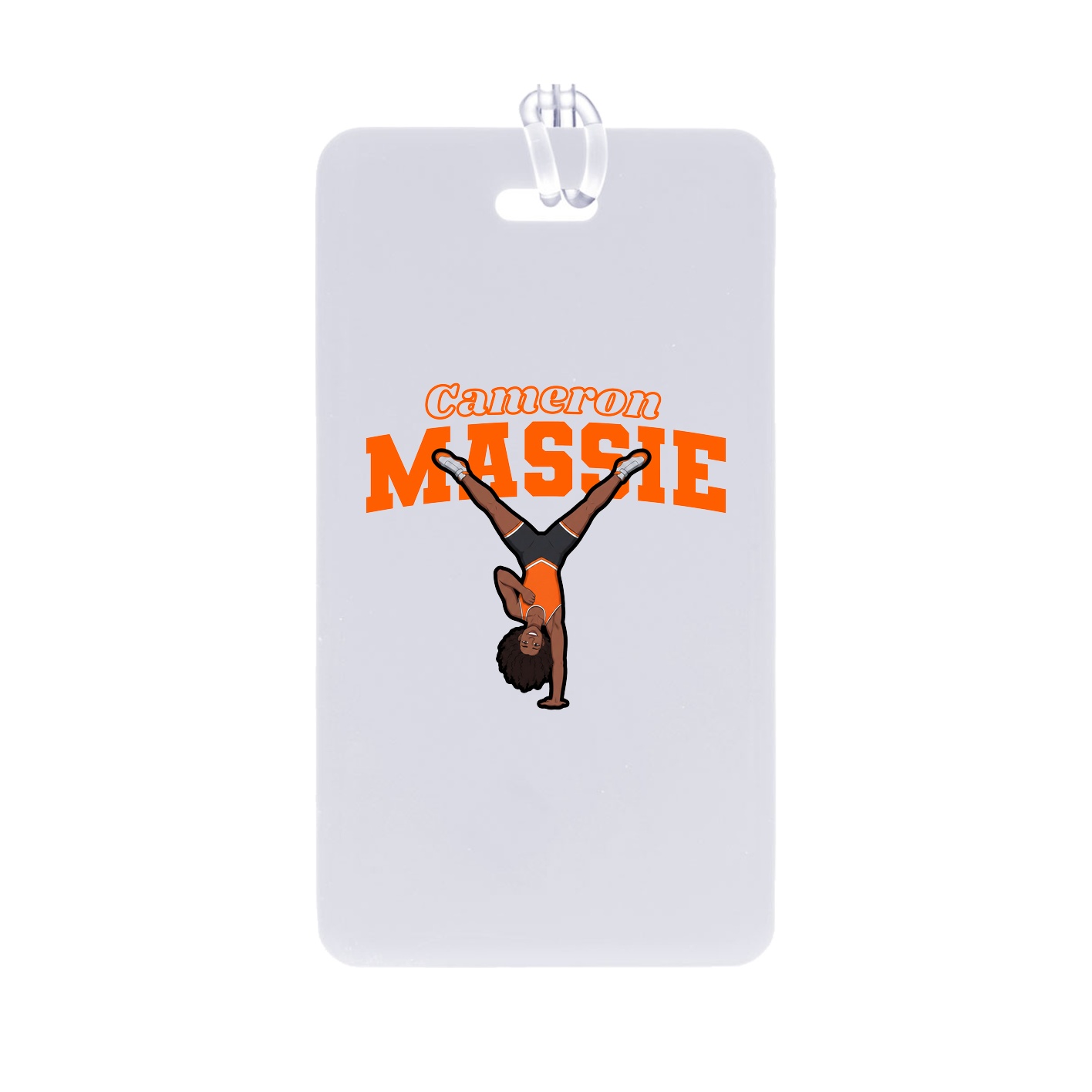 Bag Tag — Name Arch in Classic
