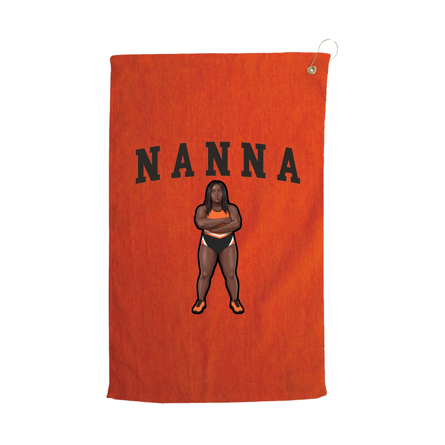 Golf Towel — Shirsey in Orange