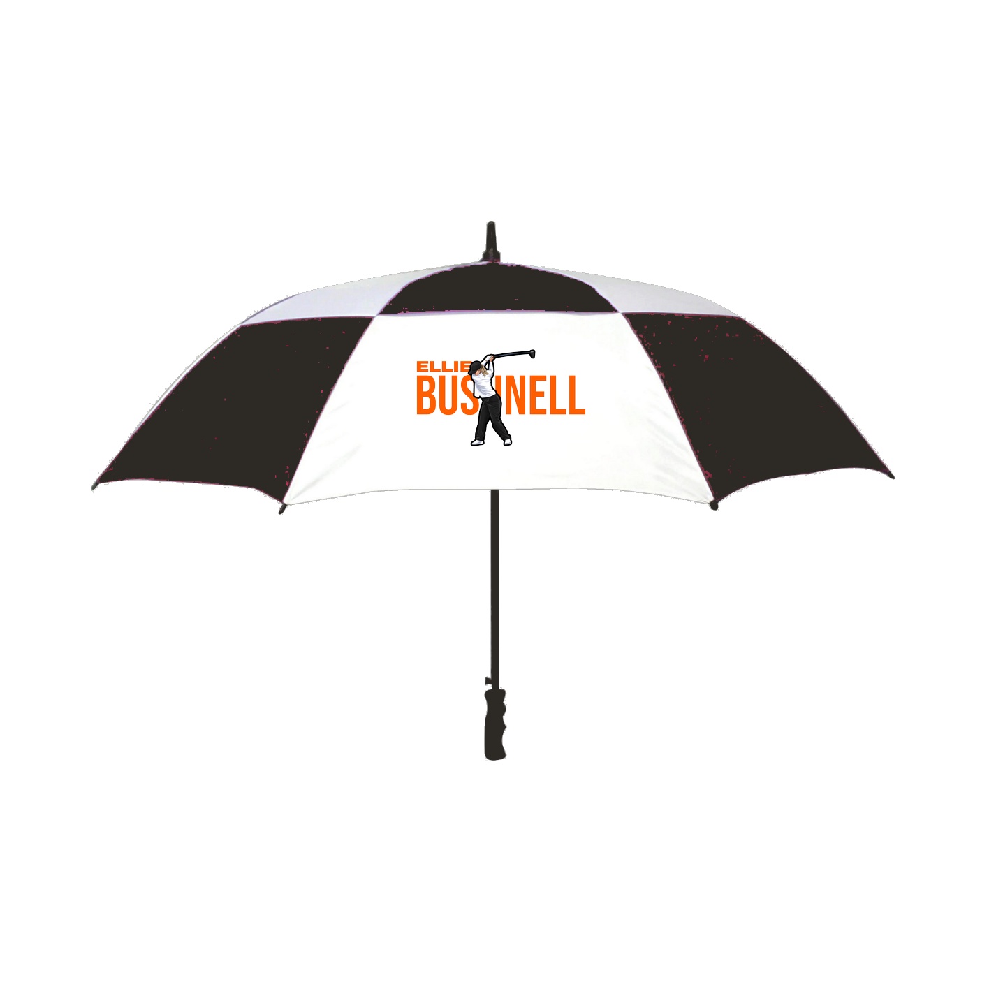 Golf Umbrella — Player Name in Black
