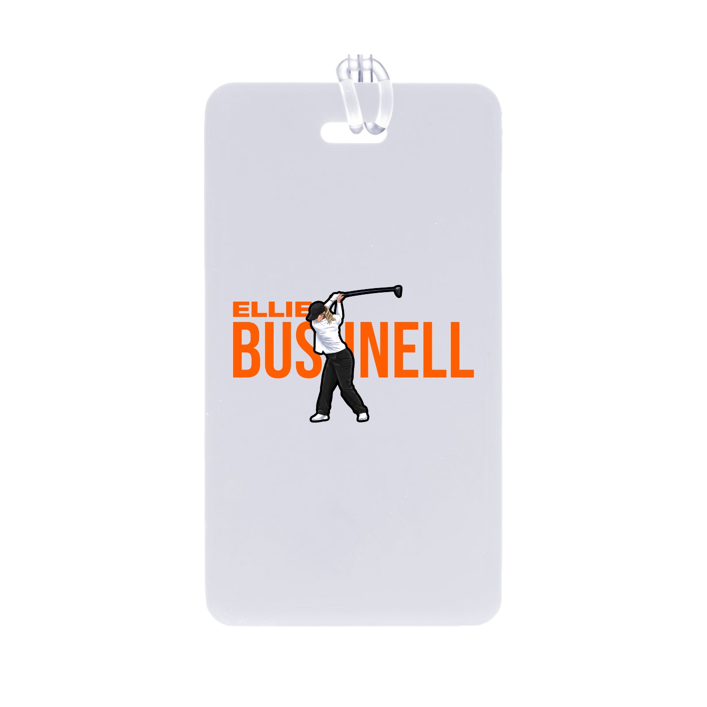 Bag Tag — Player Name in Classic