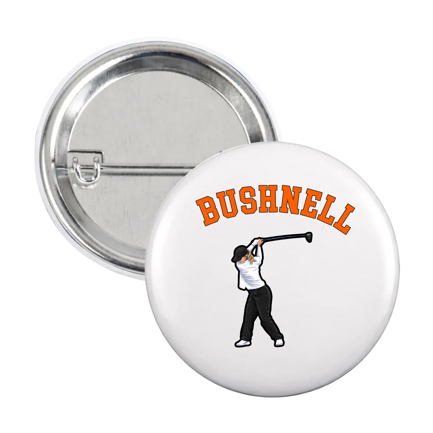 Game Day Button — Shirsey Arch in White