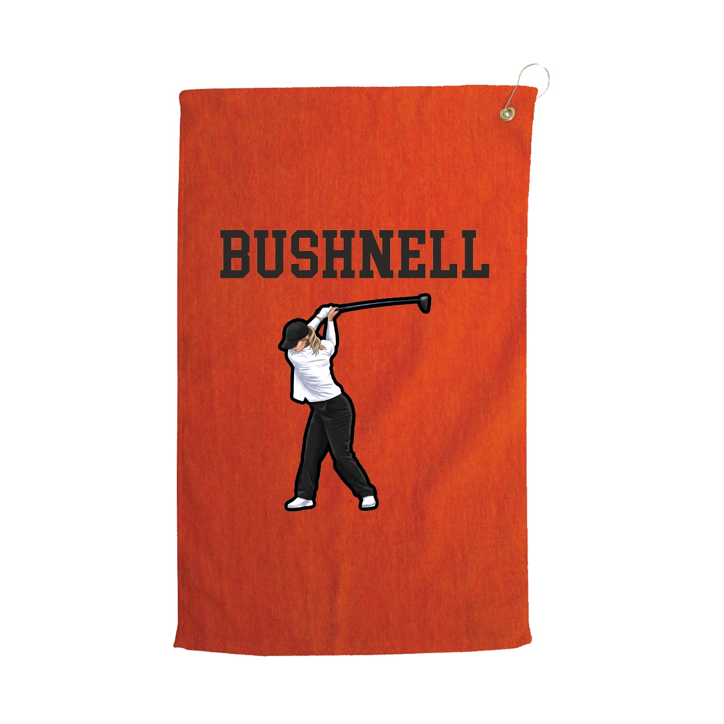 Golf Towel — Shirsey in Orange