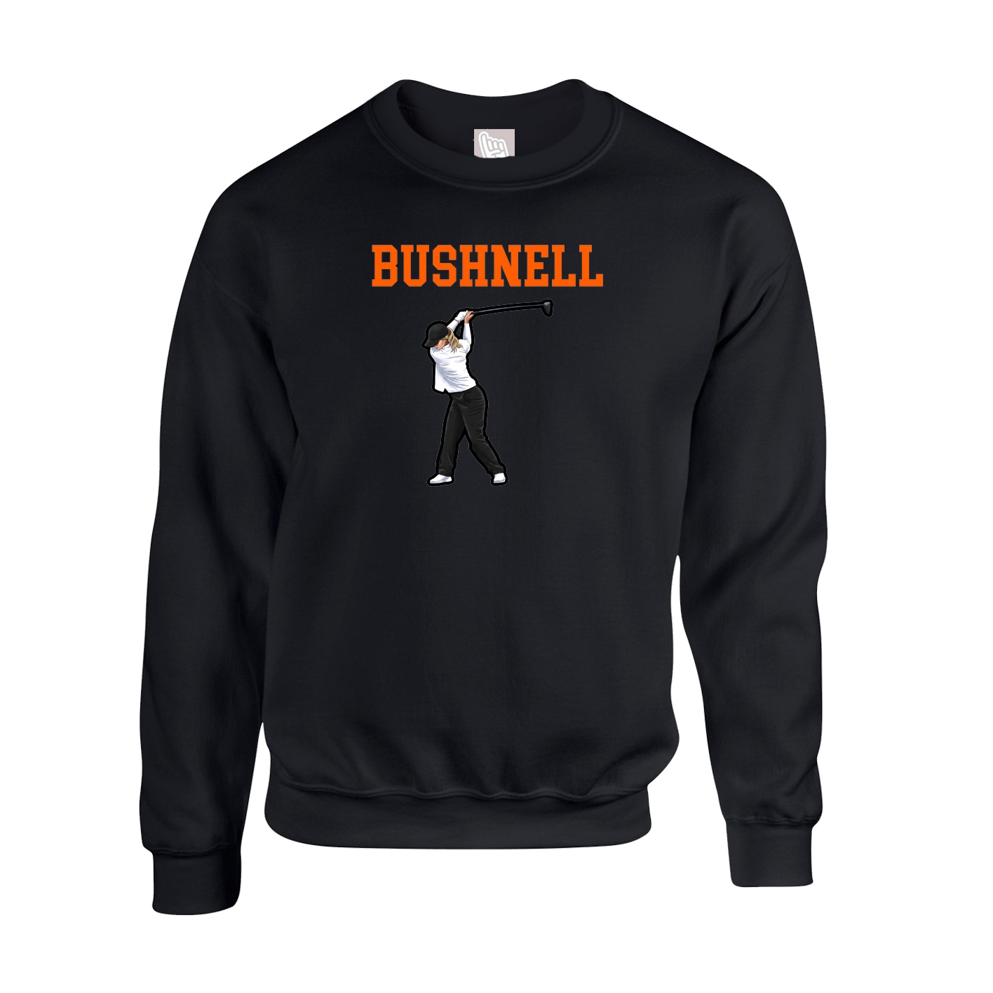 Fleece Crew — Shirsey in Black