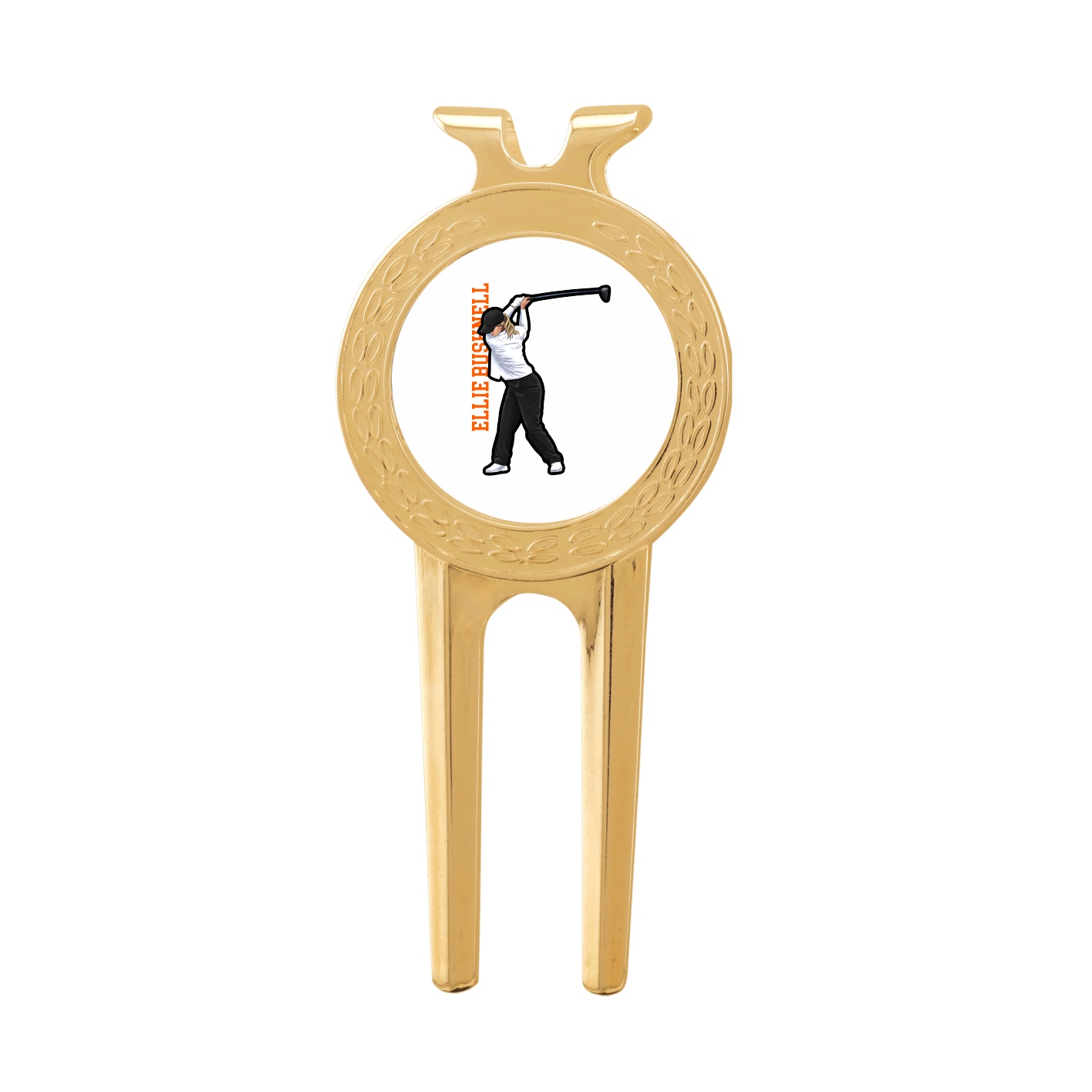 Divot Tool with Ball Marker — Name Vertical in Classic