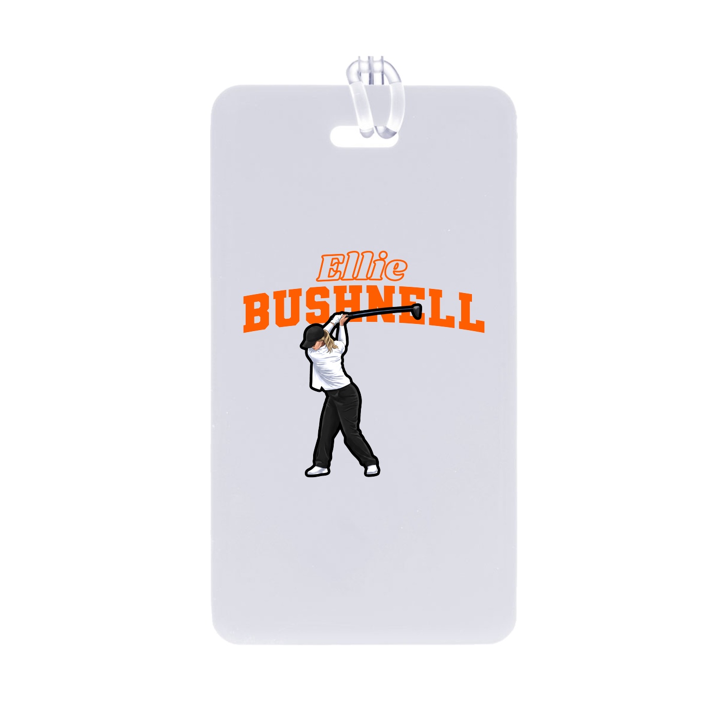 Bag Tag — Name Arch in Classic