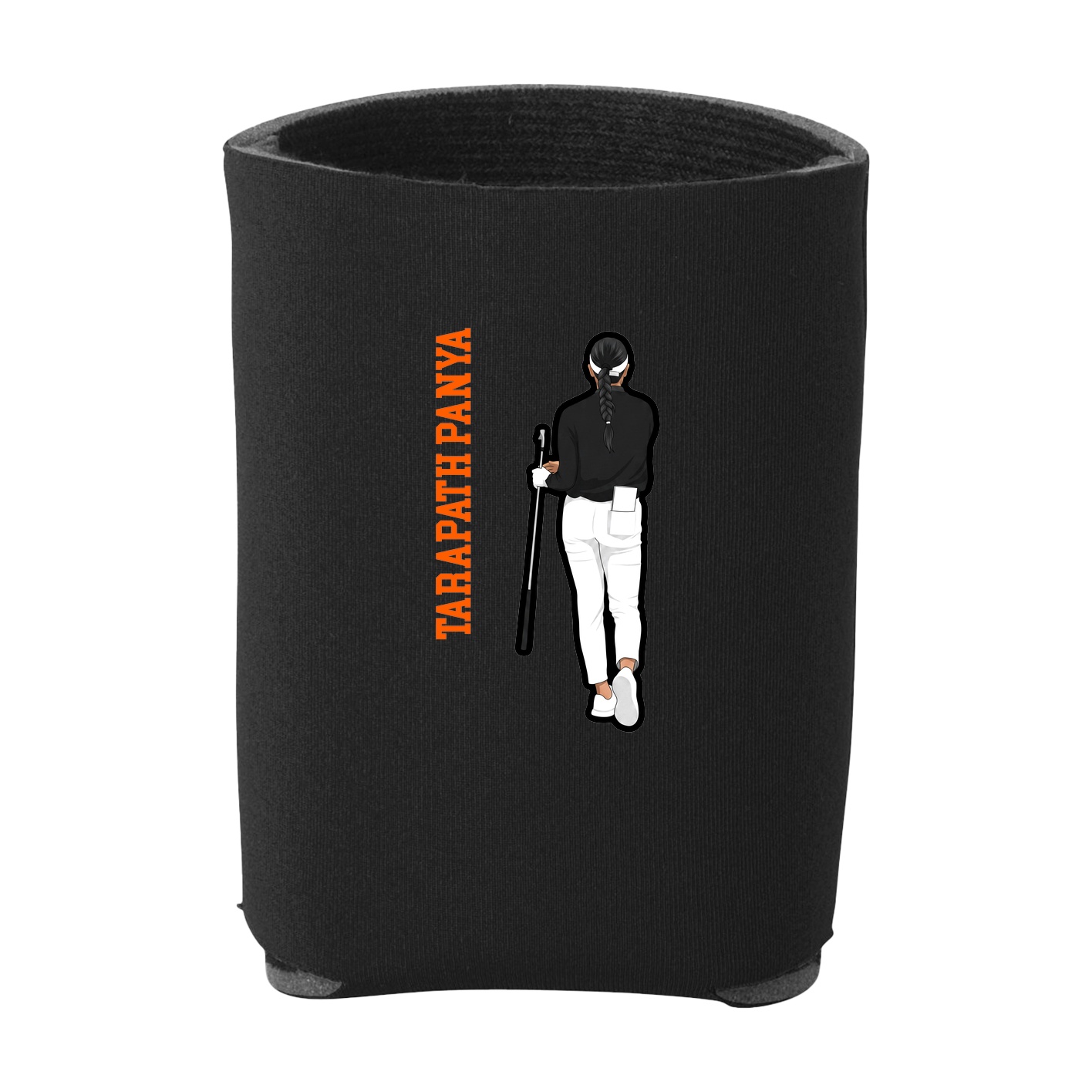 Can Holder — Name Vertical in Black