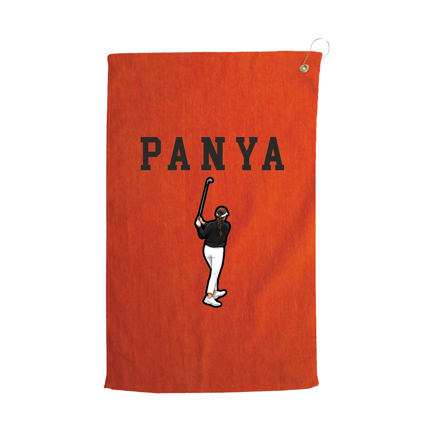 Golf Towel — Shirsey in Orange
