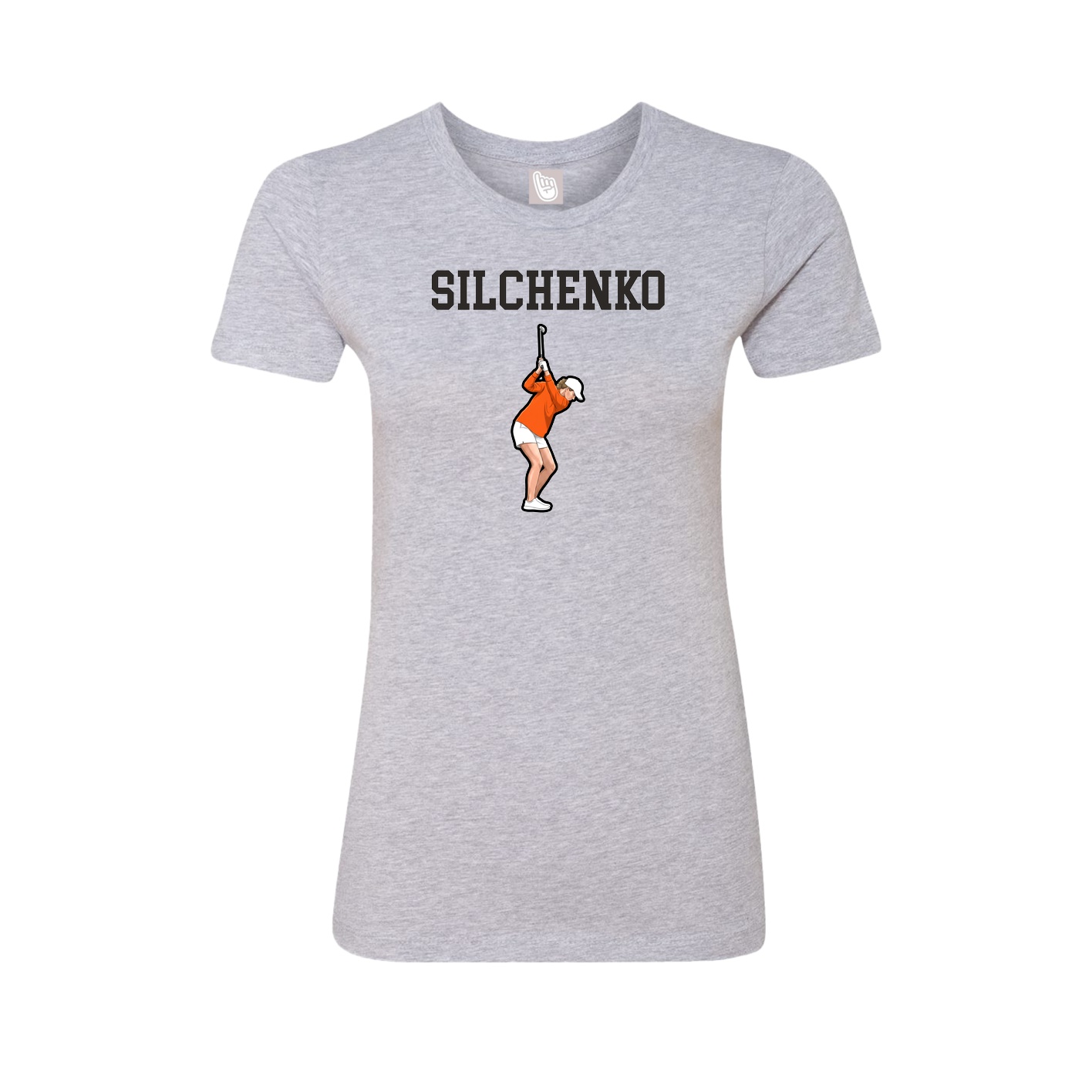 Fitted Women's Tee — Shirsey in Grey