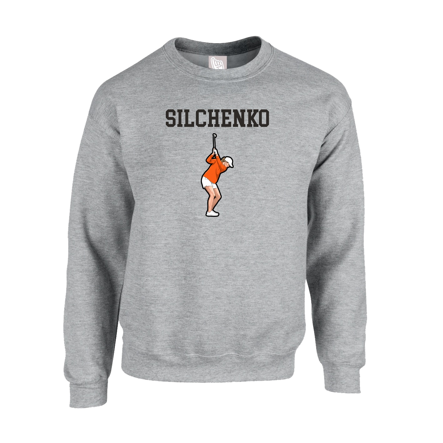 Fleece Crew — Shirsey in Grey