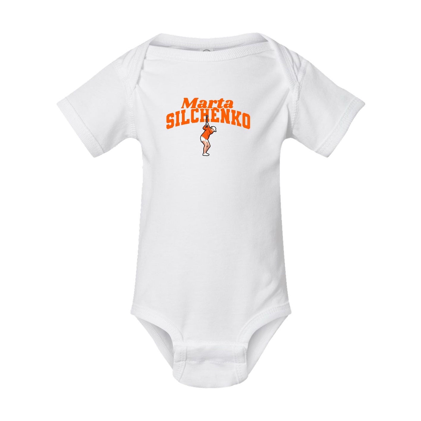Baby Onesie — Signature Arch in White