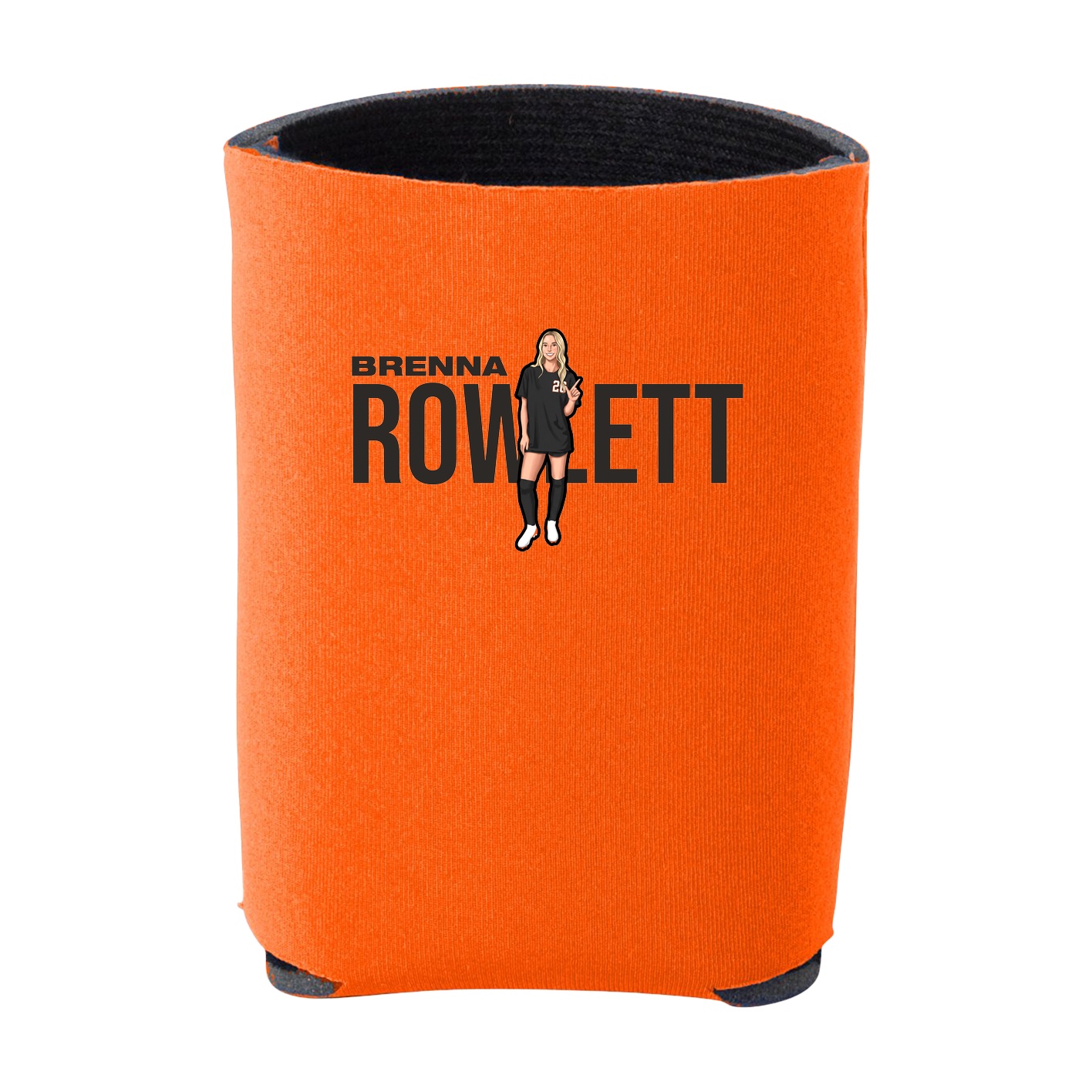 Can Holder — Player Name in Orange
