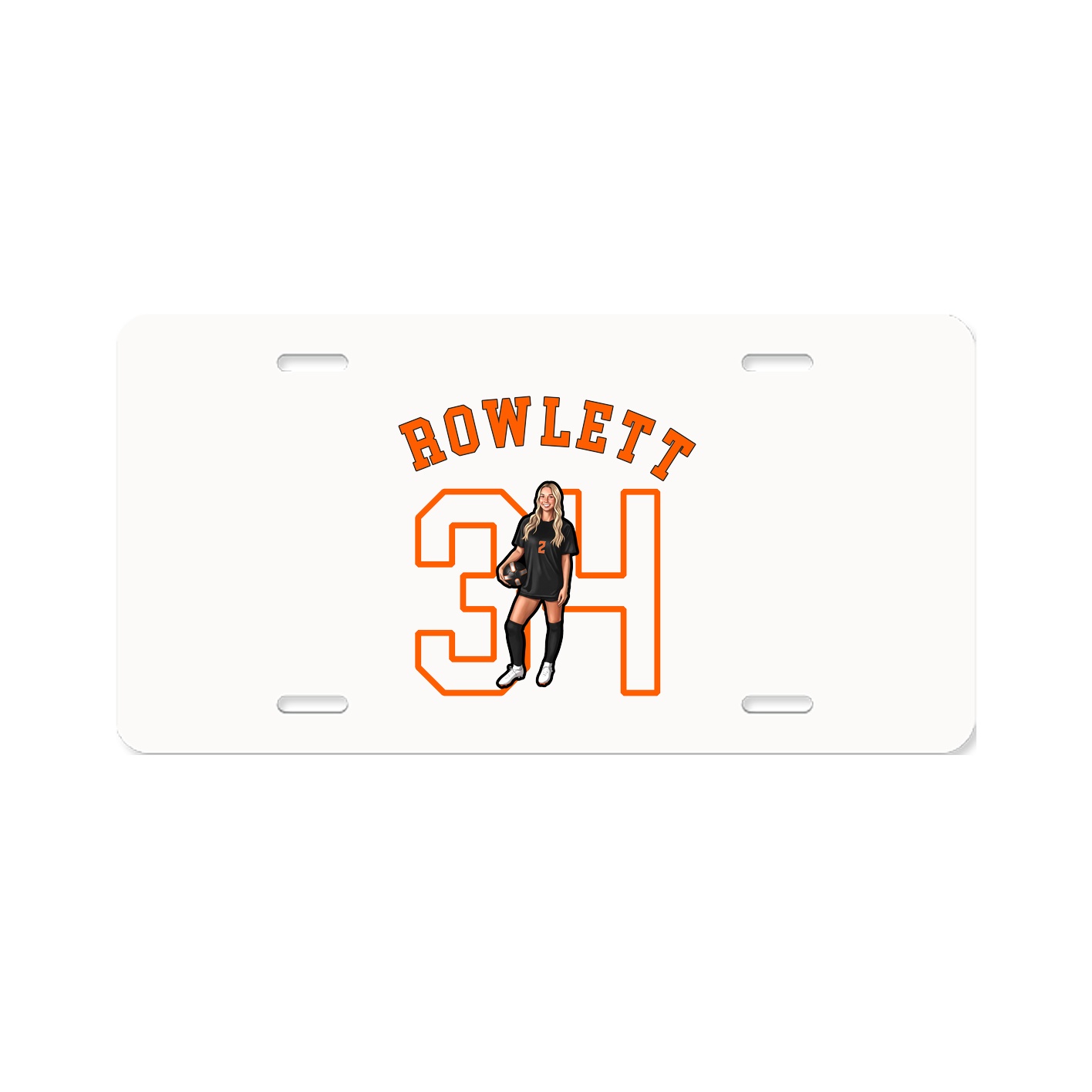 License Plate — Shirsey Arch in Classic