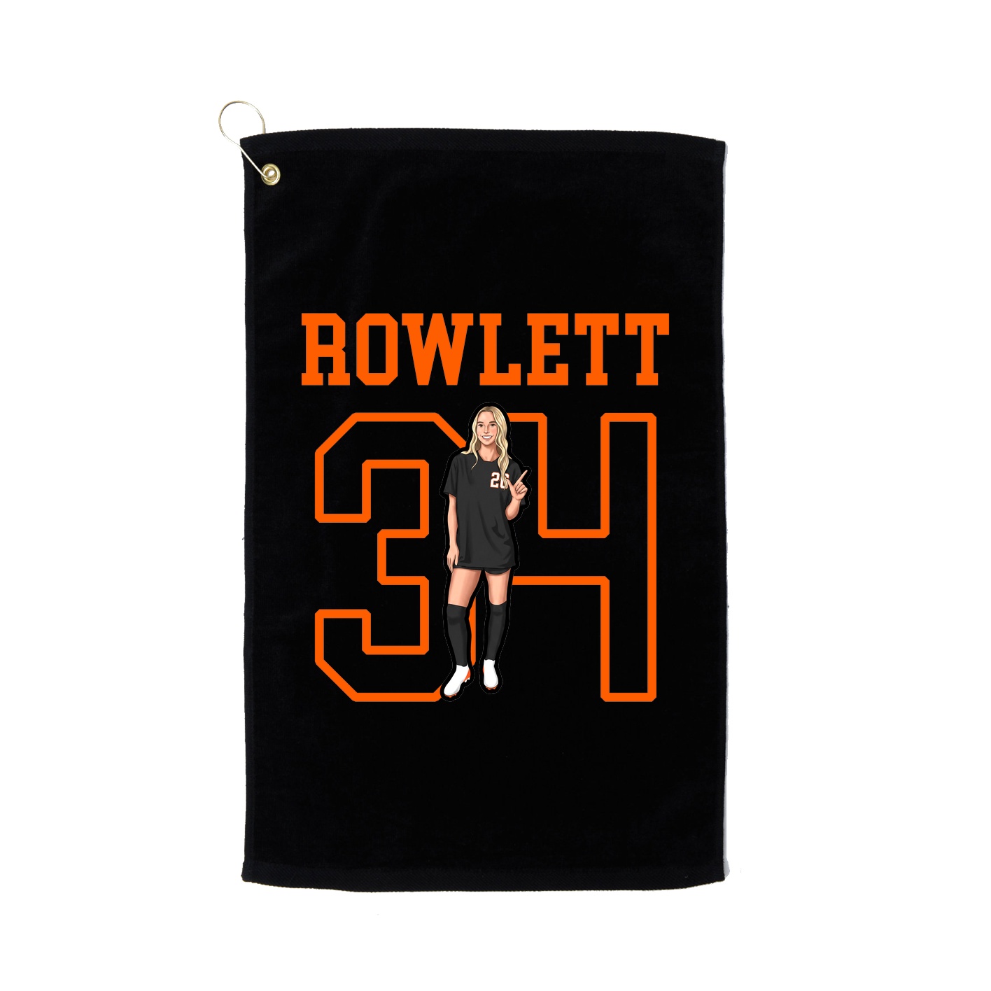 Golf Towel — Shirsey in Black