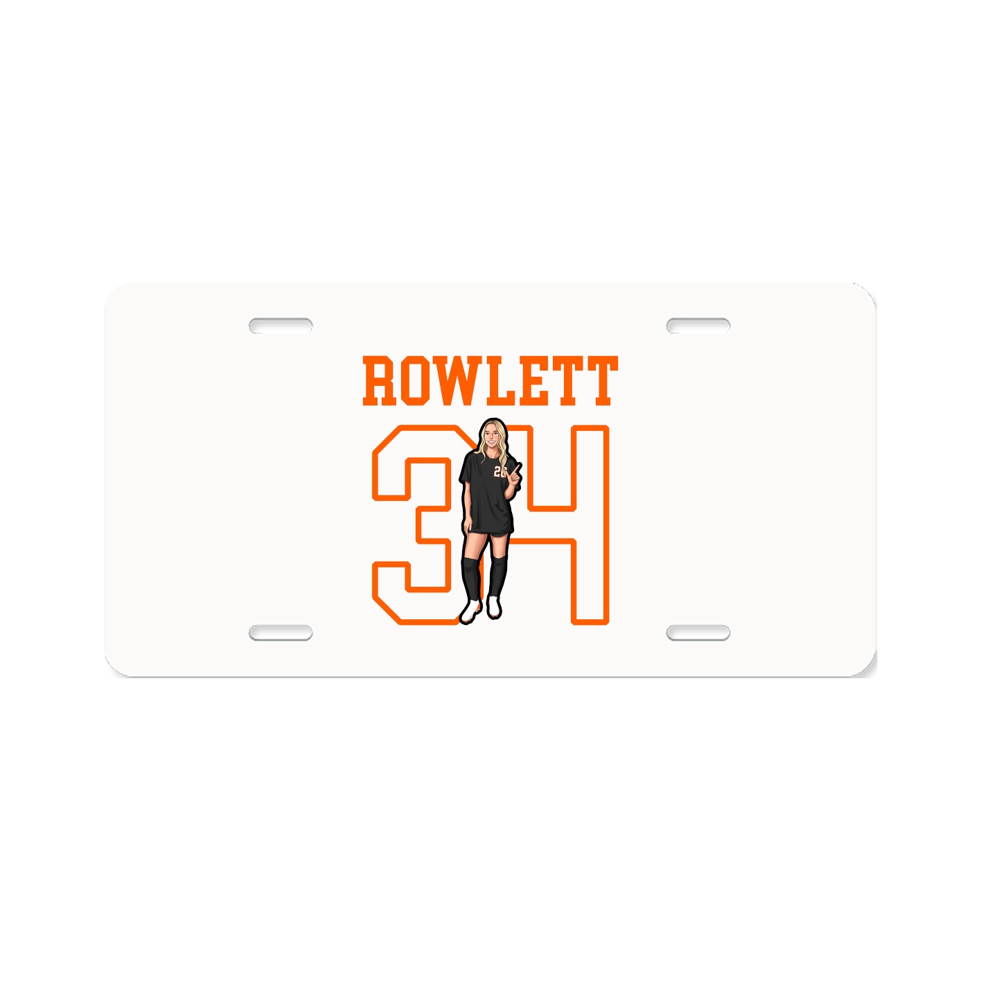 License Plate — Shirsey in Classic