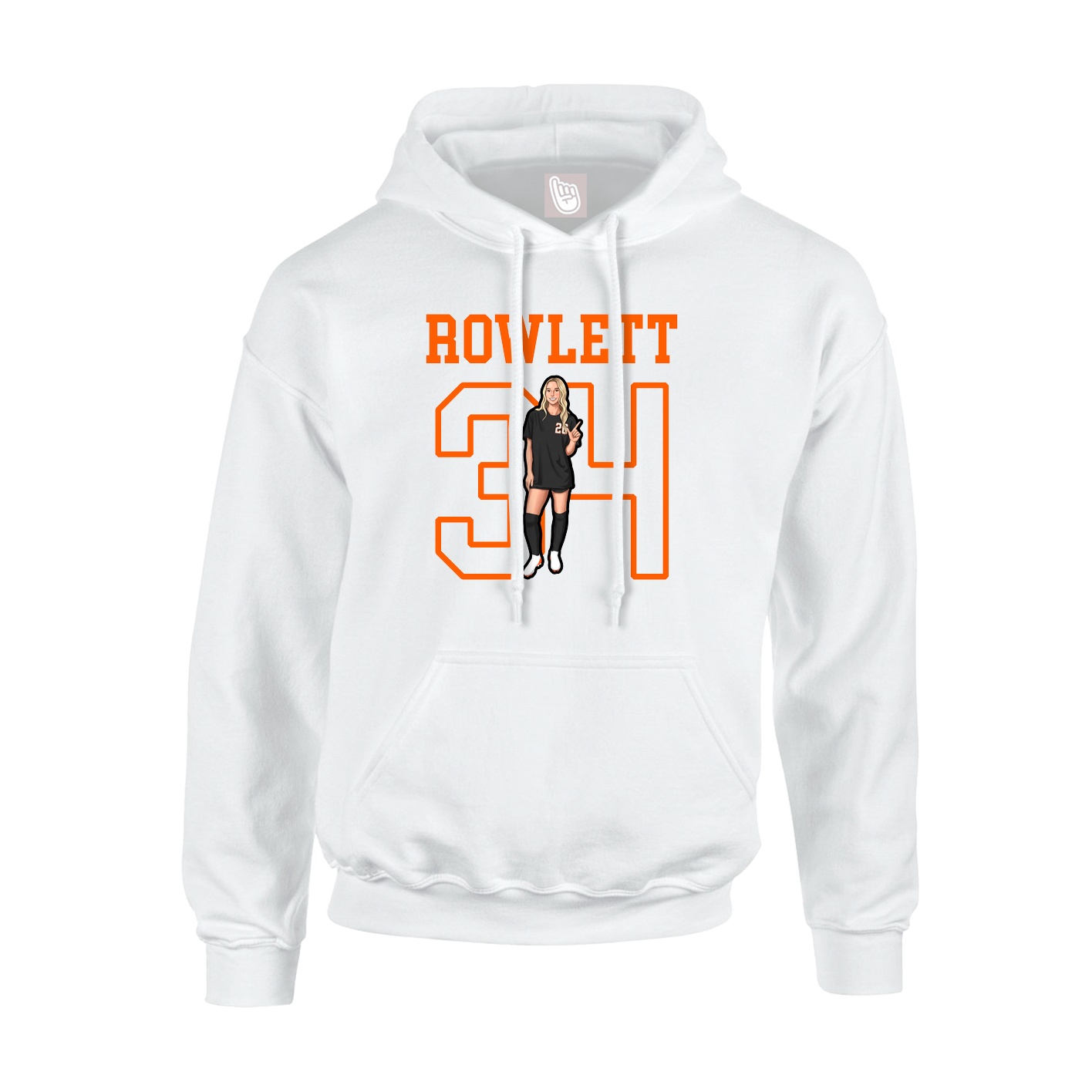 Youth Hoodie — Shirsey in White