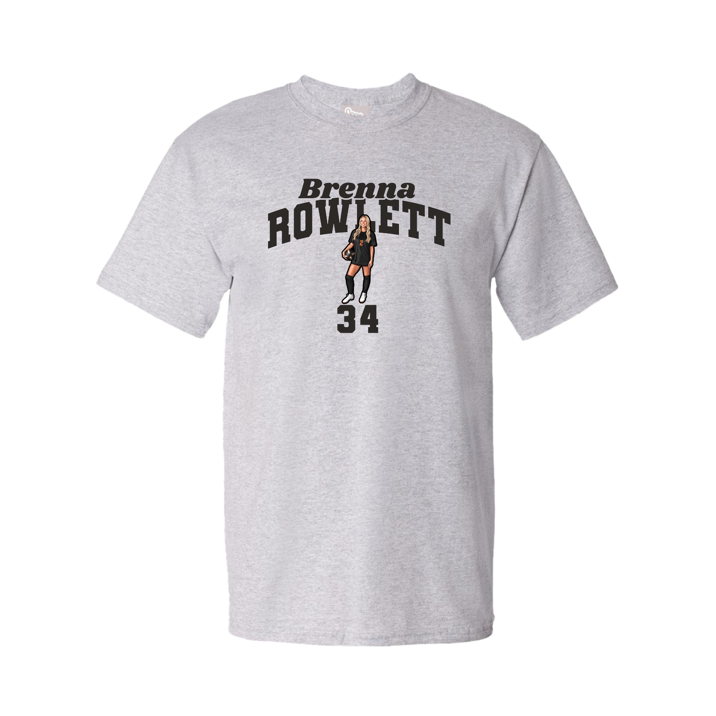 Tee — Signature Arch in Grey