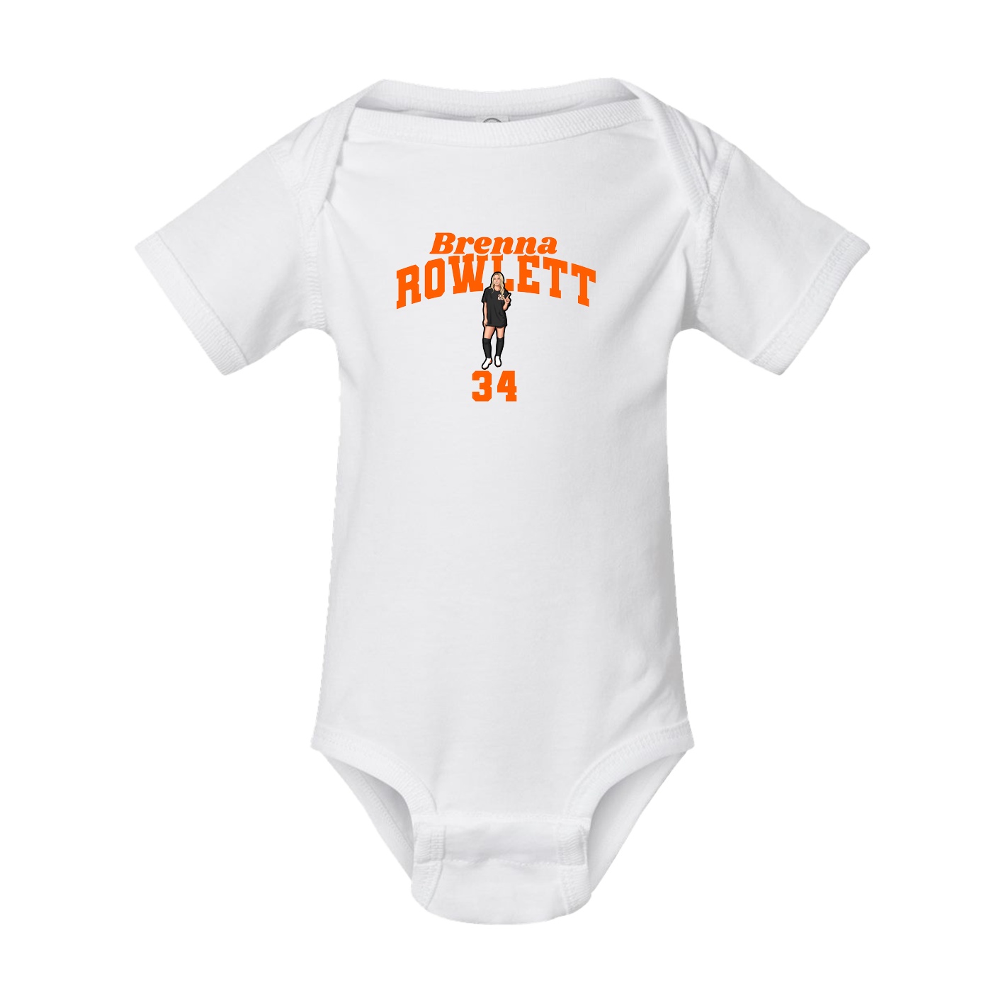 Baby Onesie — Signature Arch in White