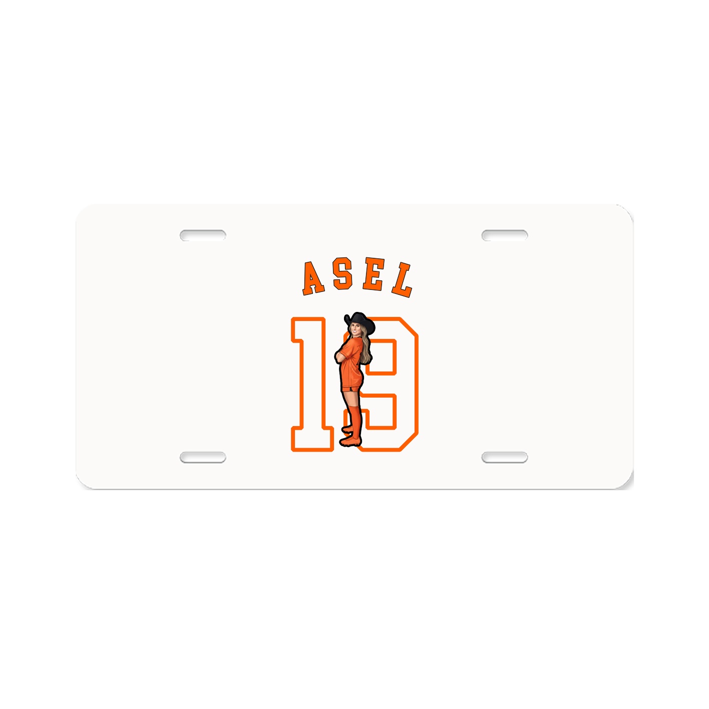 License Plate — Shirsey Arch in Classic