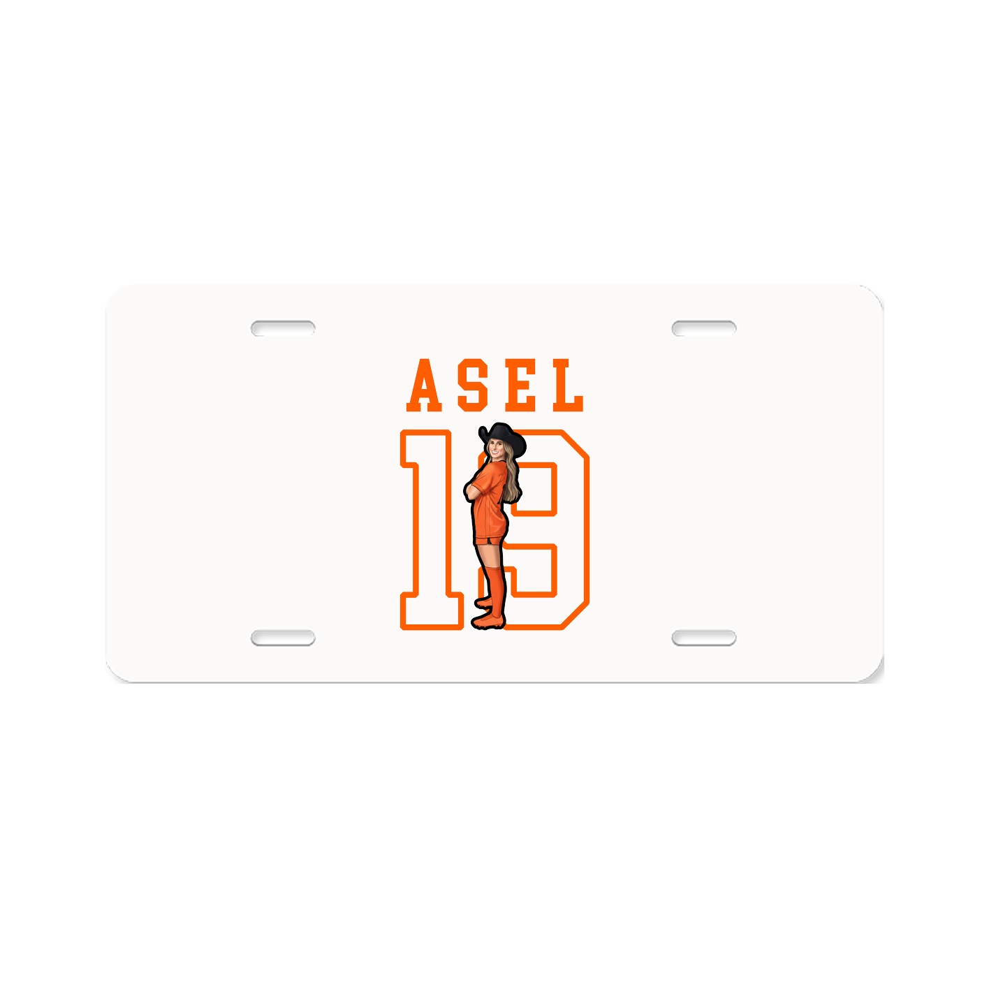License Plate — Shirsey in Classic