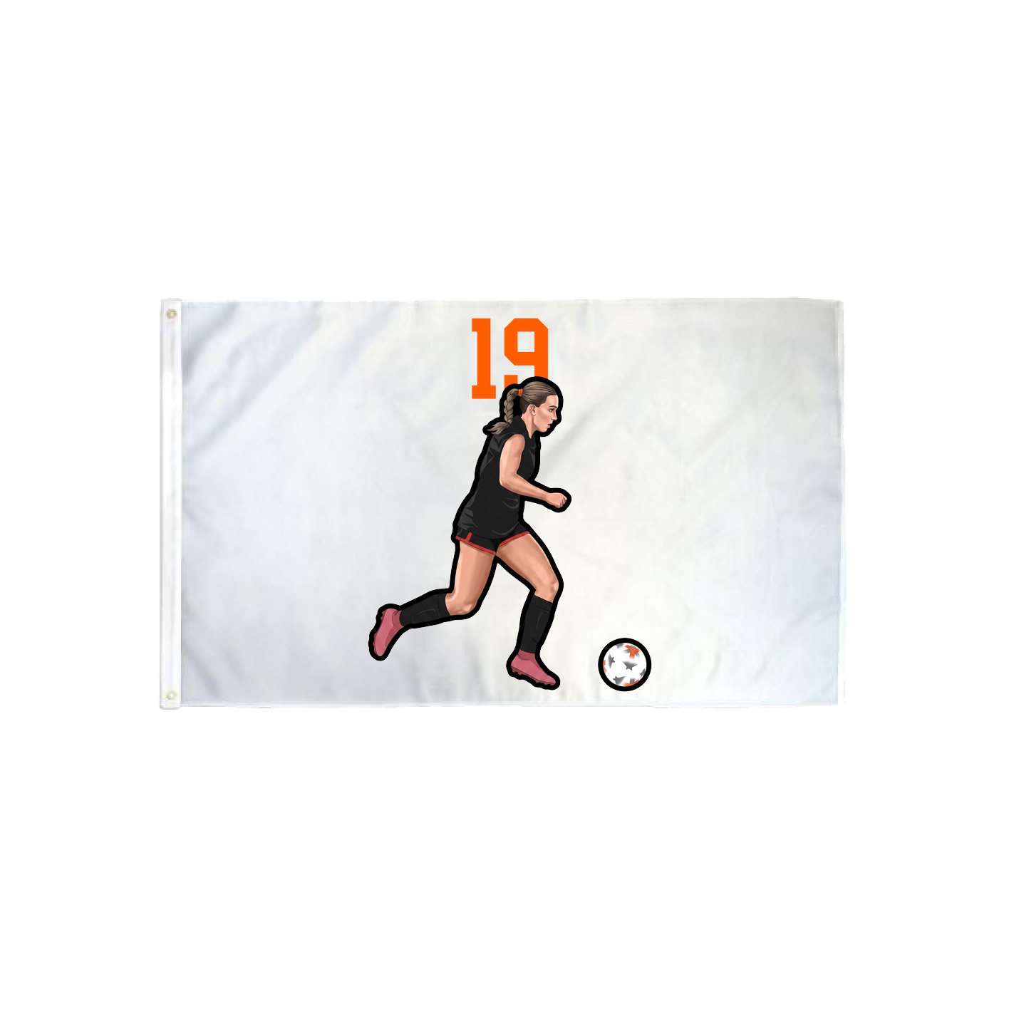 3x5 Flag — Number Top in Classic