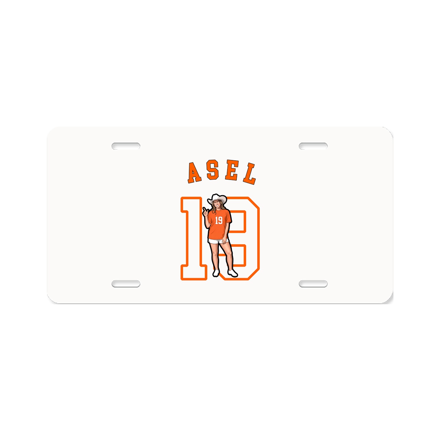 License Plate — Shirsey Arch in Classic