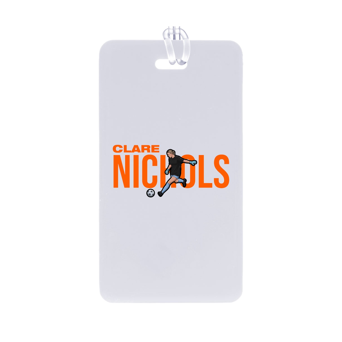 Bag Tag — Player Name in Classic