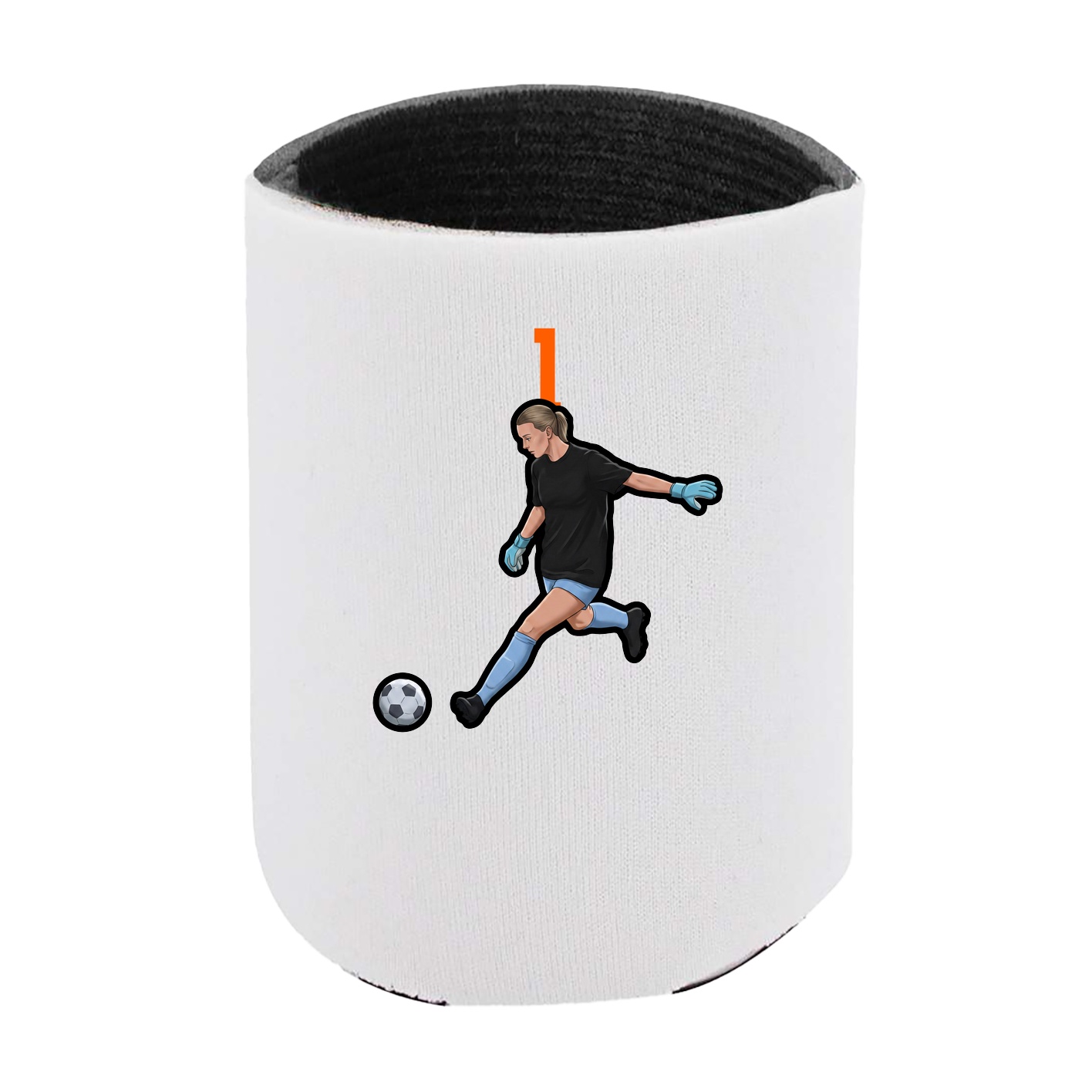Can Holder — Number Top in White