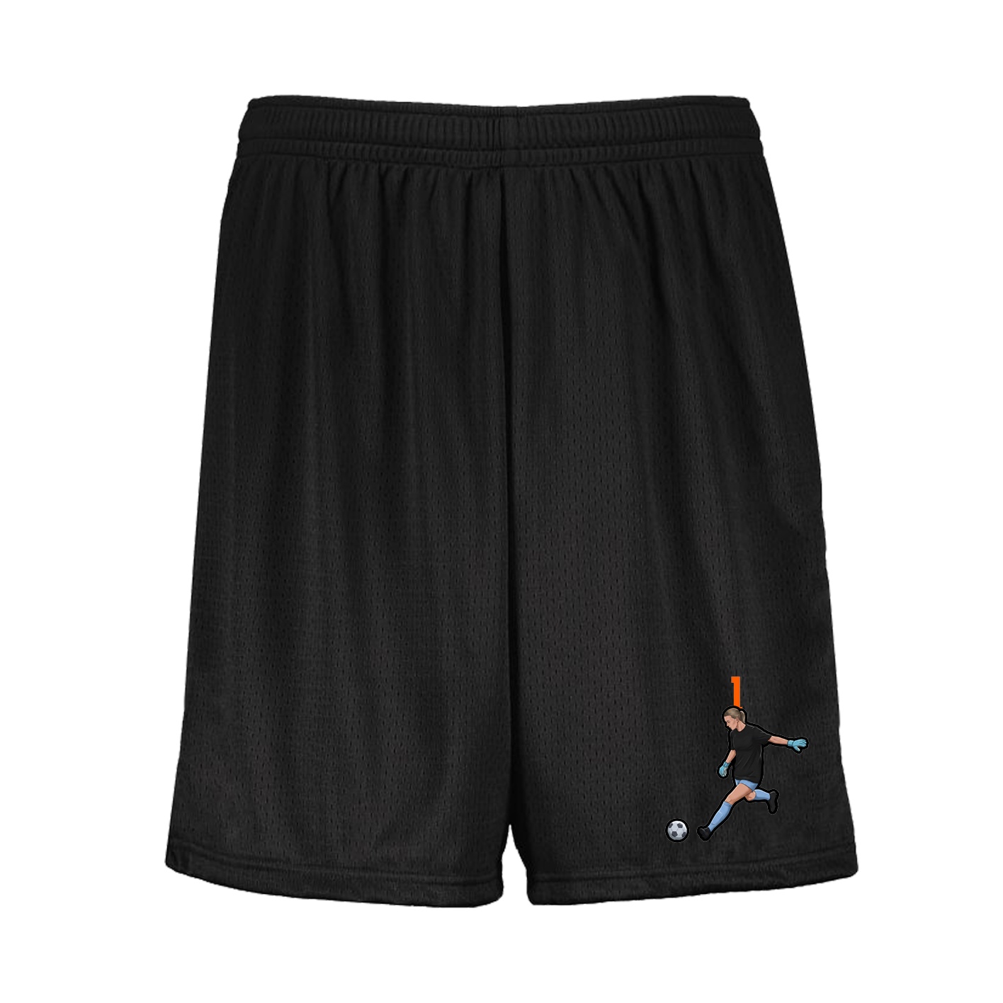 Shorts — Number Top in Black