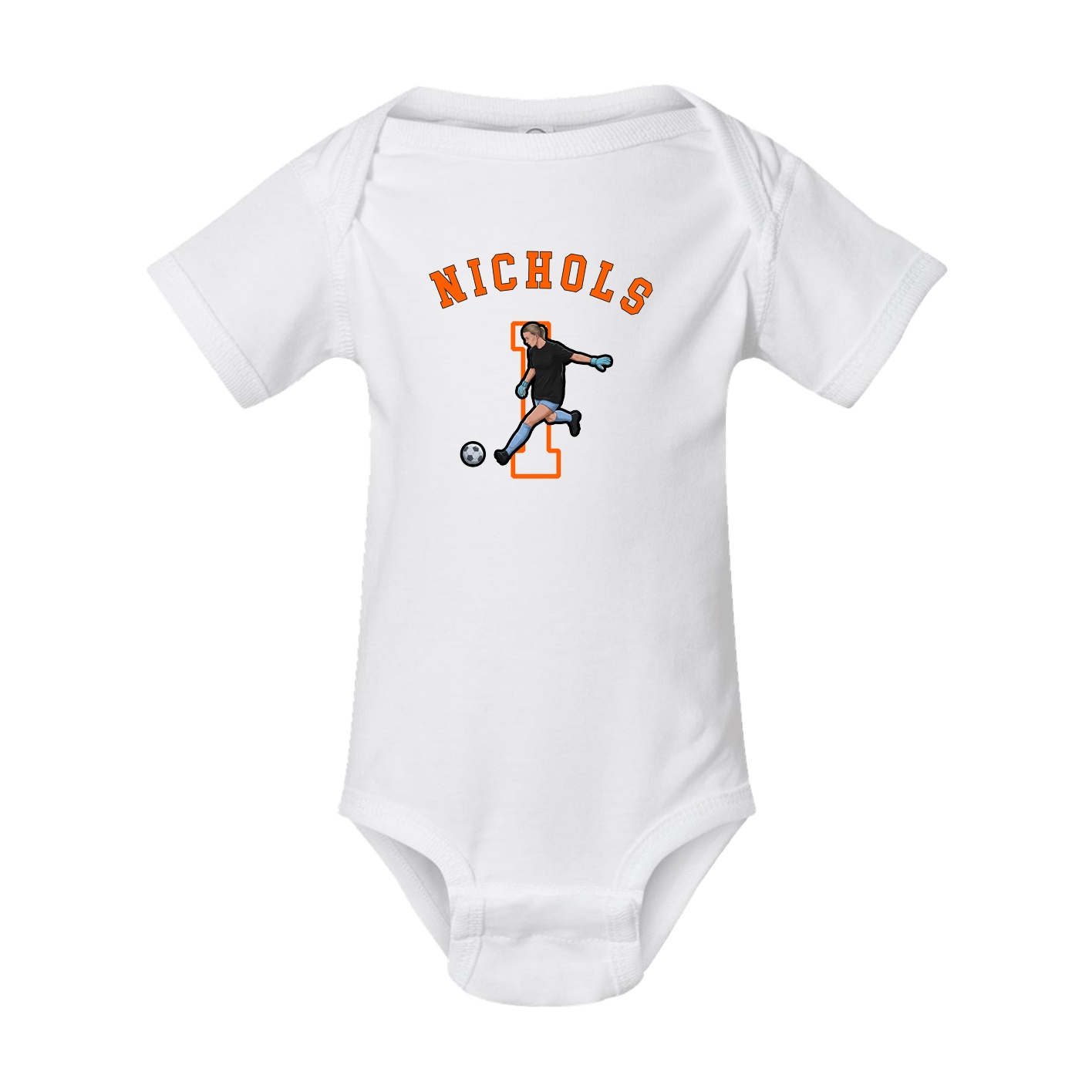 Baby Onesie — Shirsey Arch in White