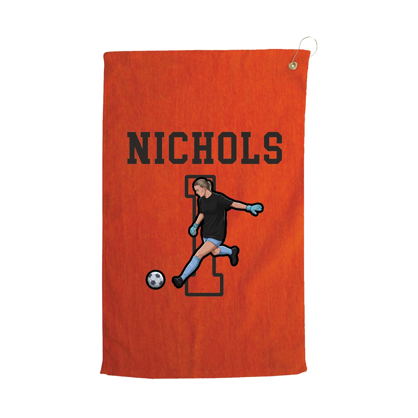 Golf Towel — Shirsey in Orange